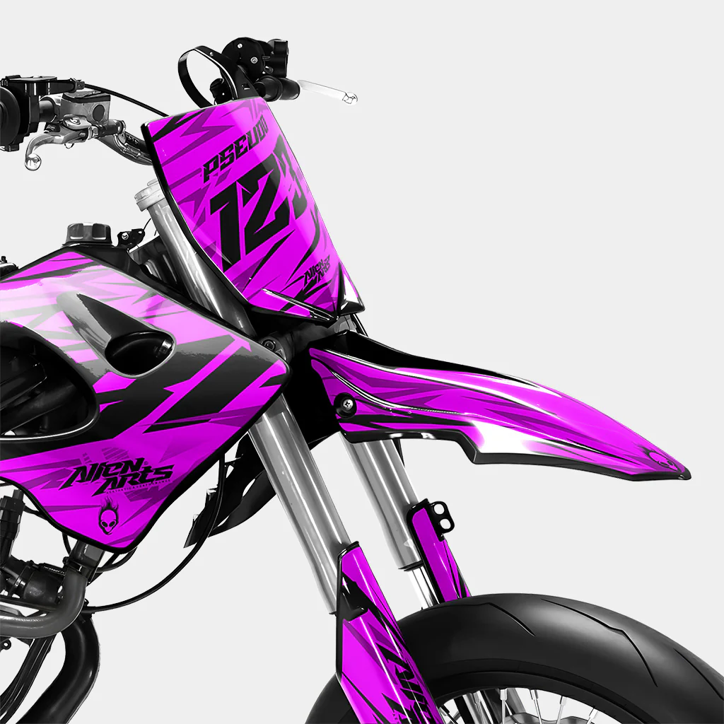 0RBIS - Kit deco DERBI 50cc - Rose - Image 2