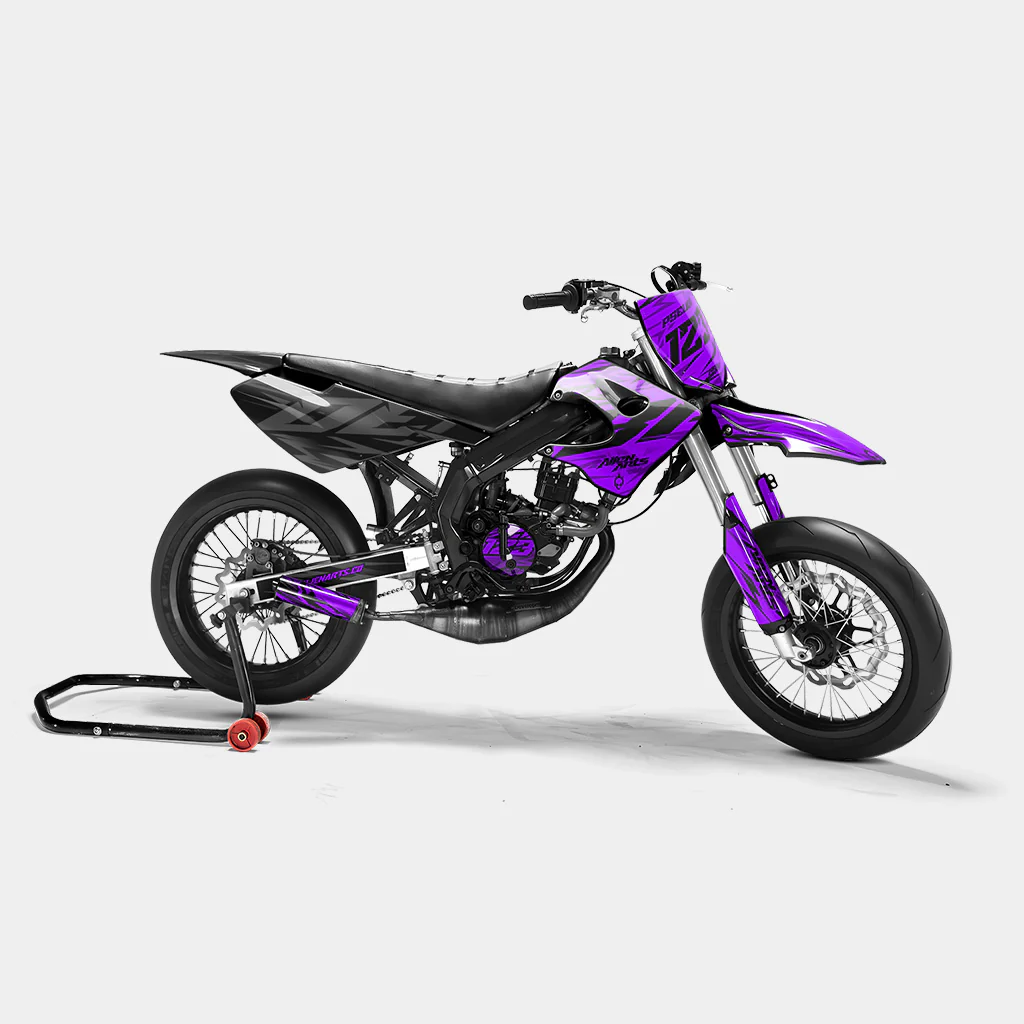 0RBIS - Kit deco DERBI 50cc - Violet