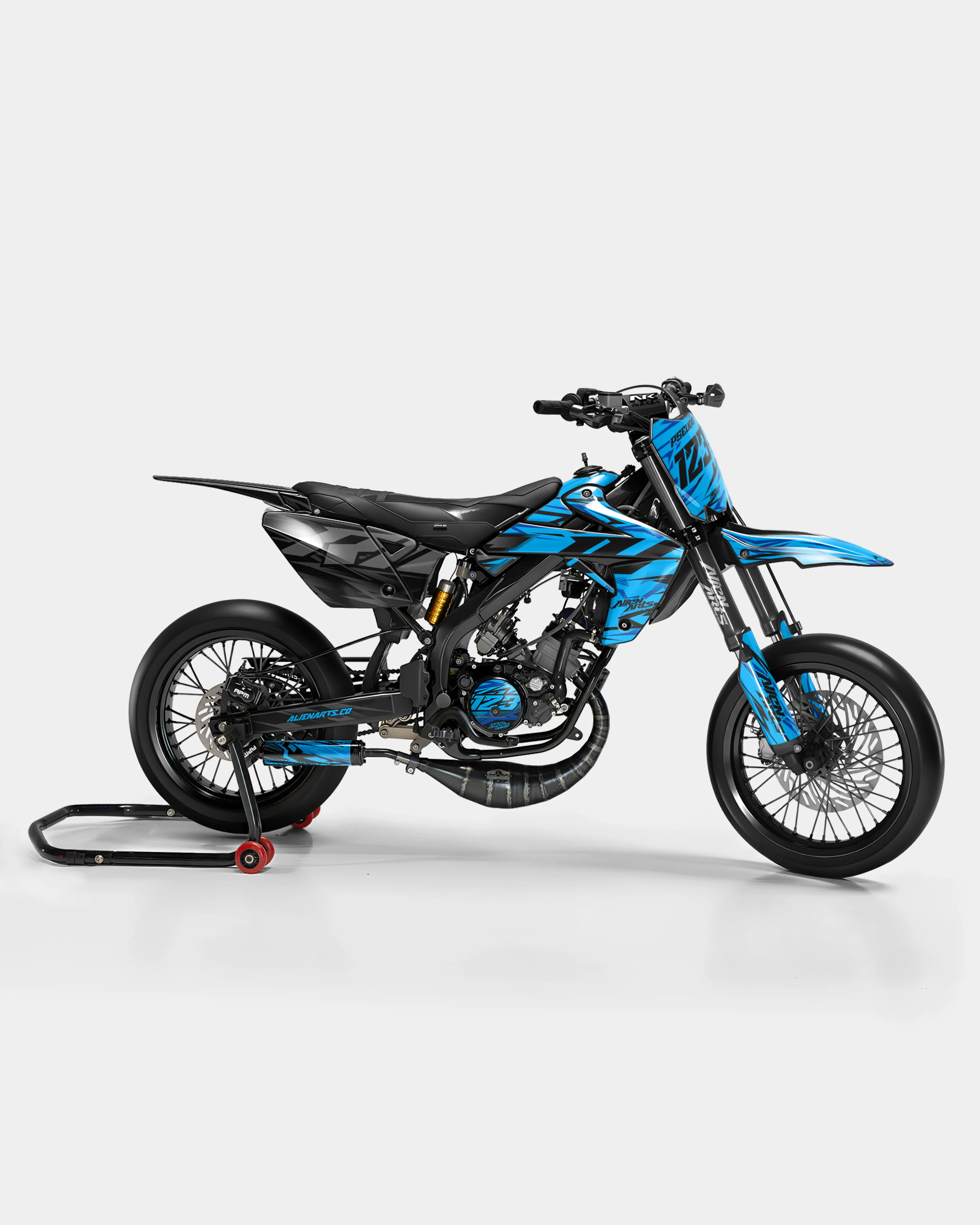 0RBIS - Kit deco RIEJU 50cc - Bleu