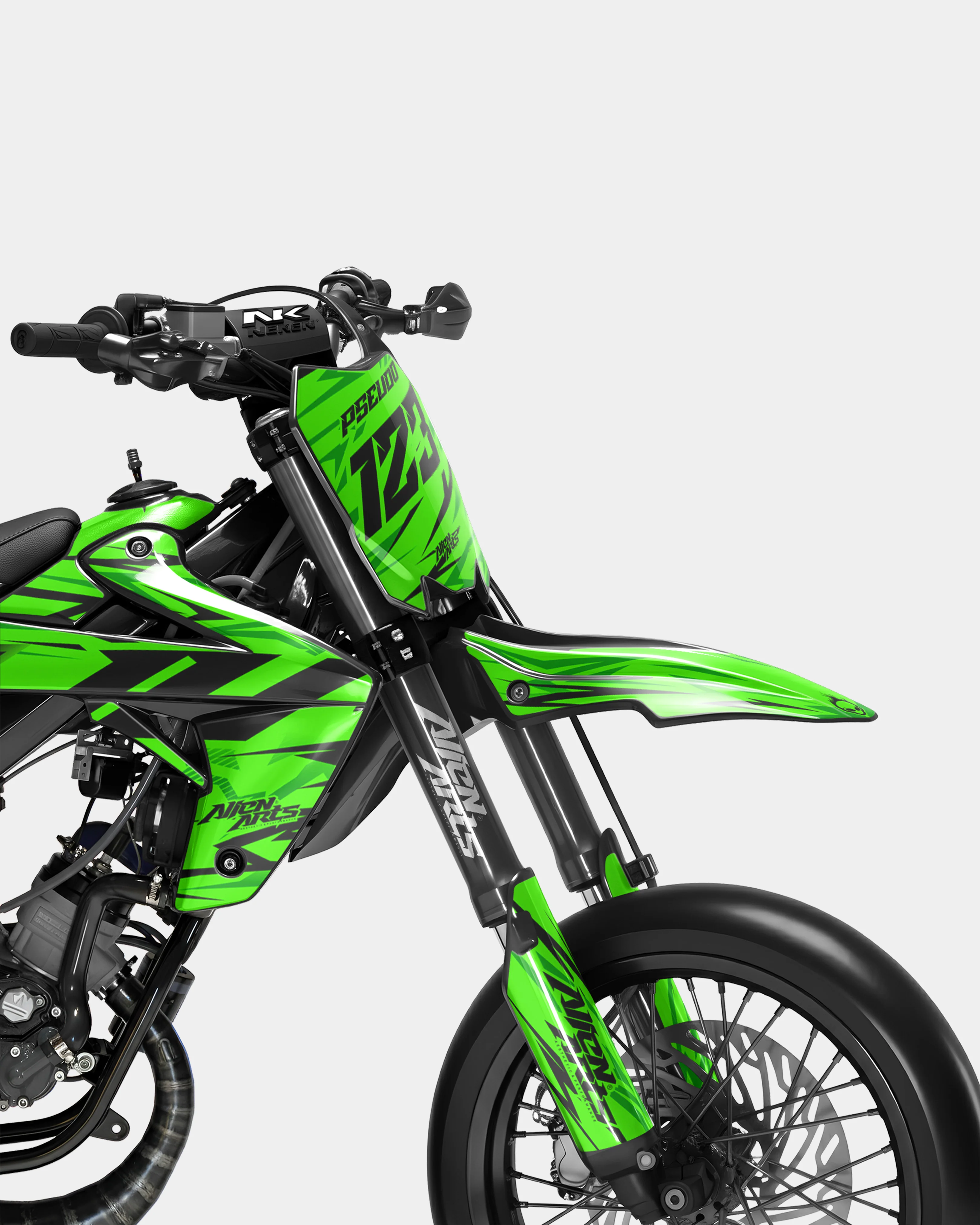 0RBIS - Kit deco RIEJU 50cc - Vert - Image 2