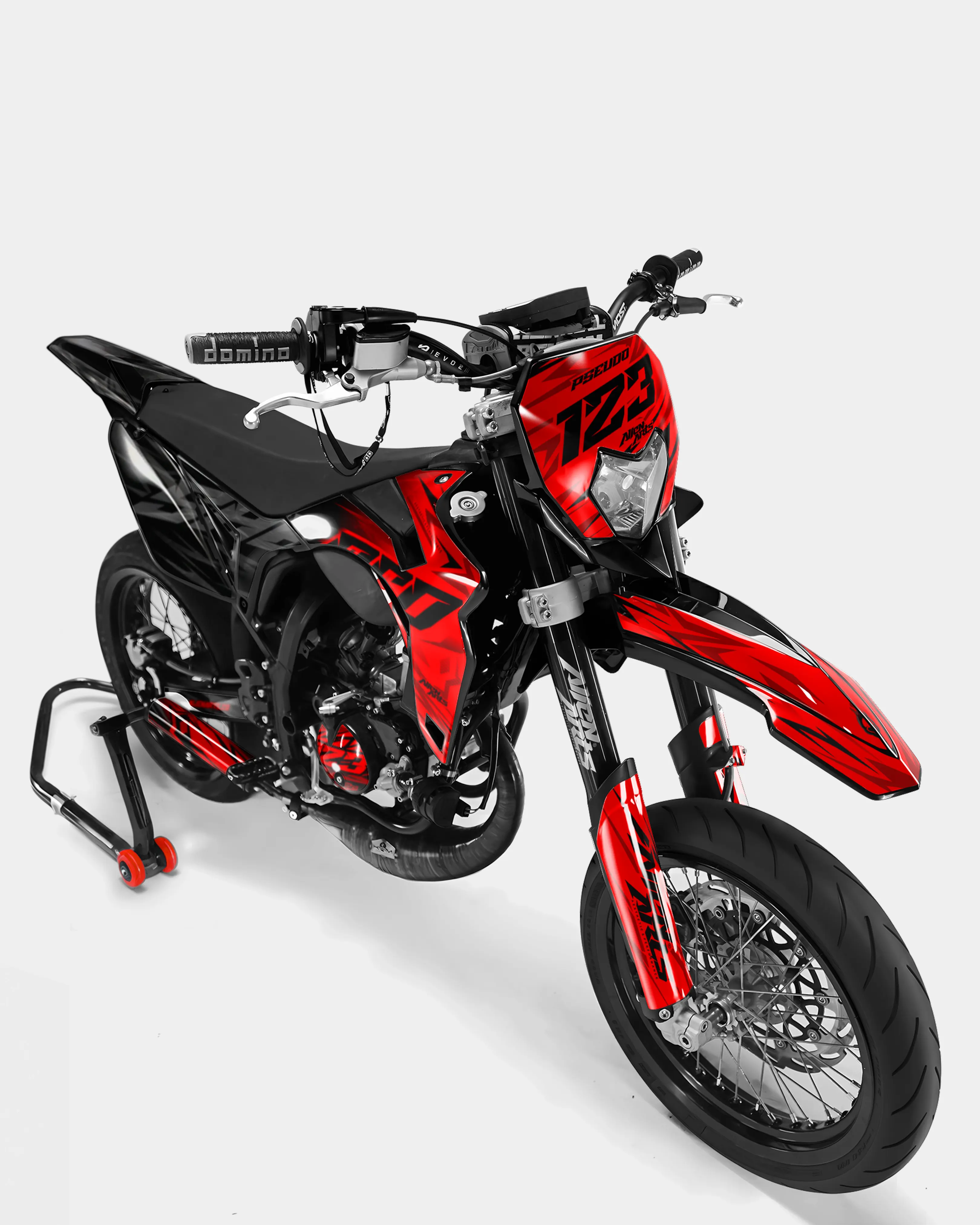 0RBIS - Kit deco SHERCO 50cc - Rouge - Image 2