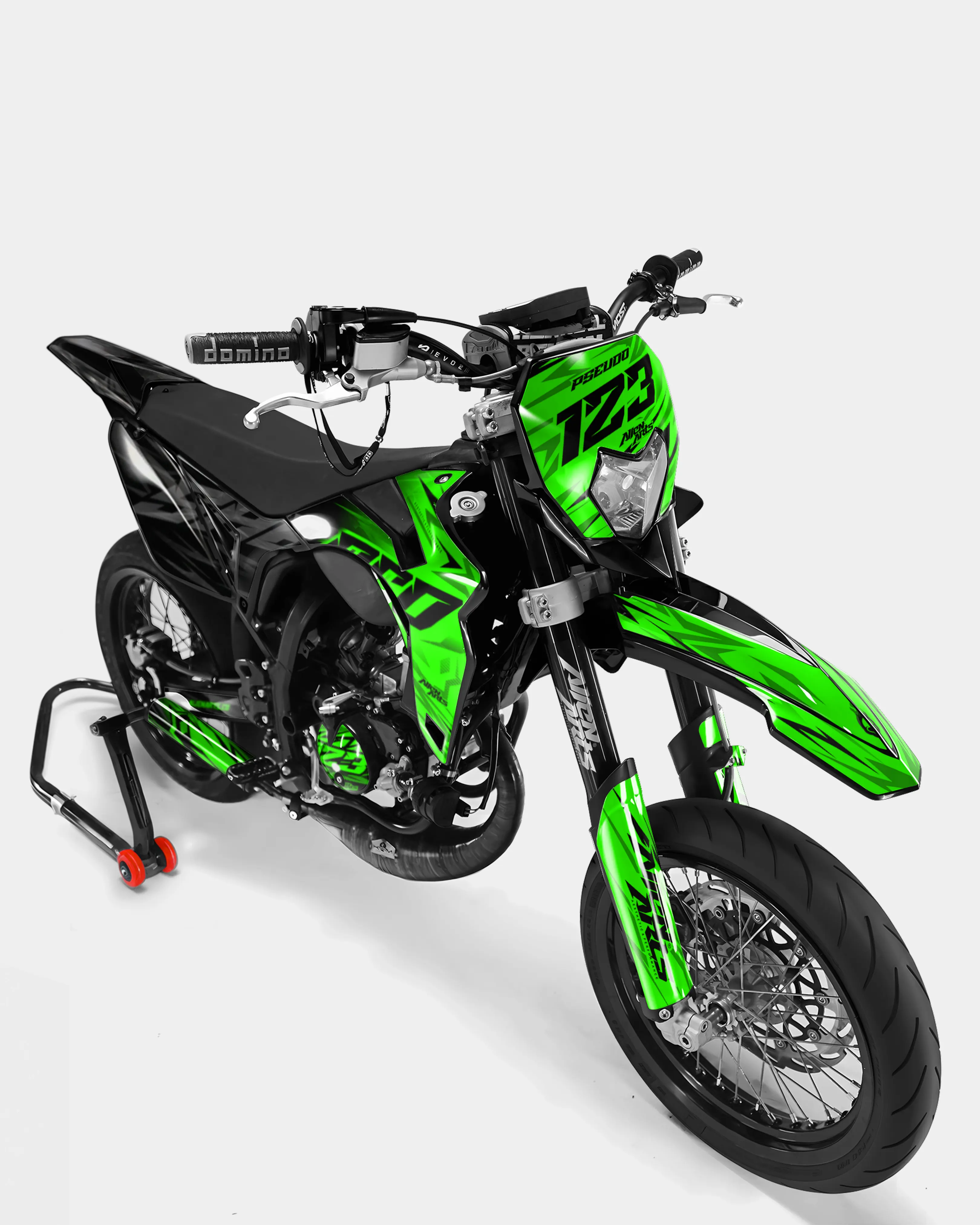 0RBIS - Kit deco SHERCO 50cc - Vert - Image 2