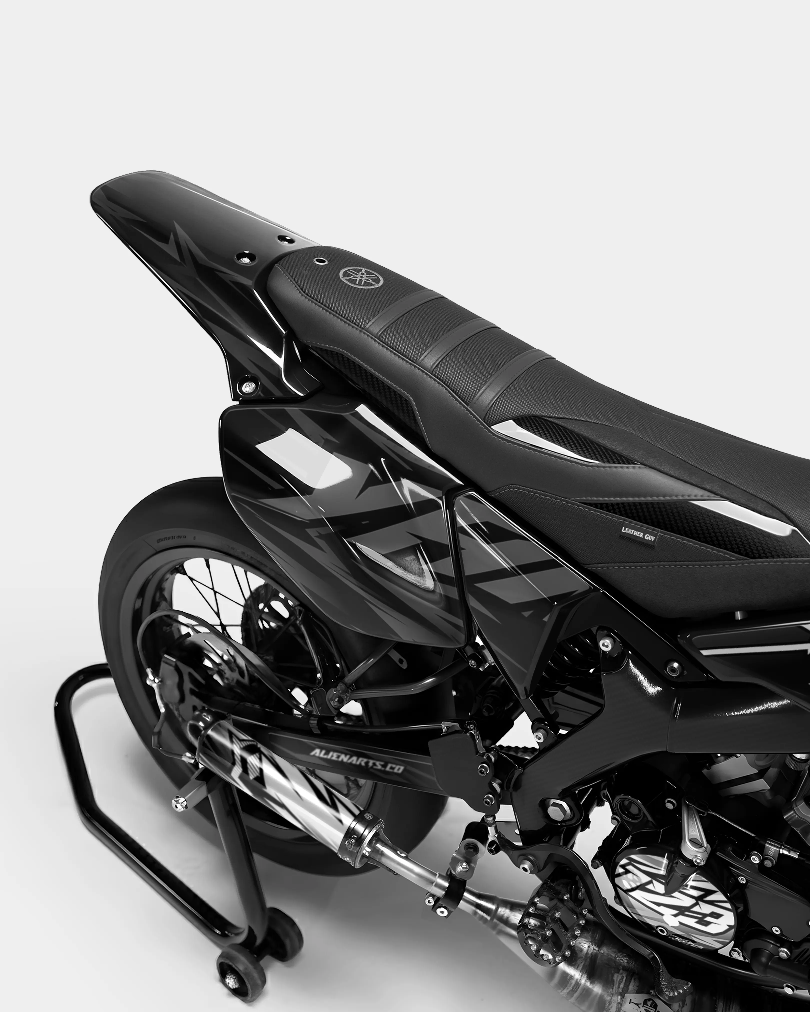 0RBIS - Kit deco YAMAHA DT 50cc - Blanc - Image 3