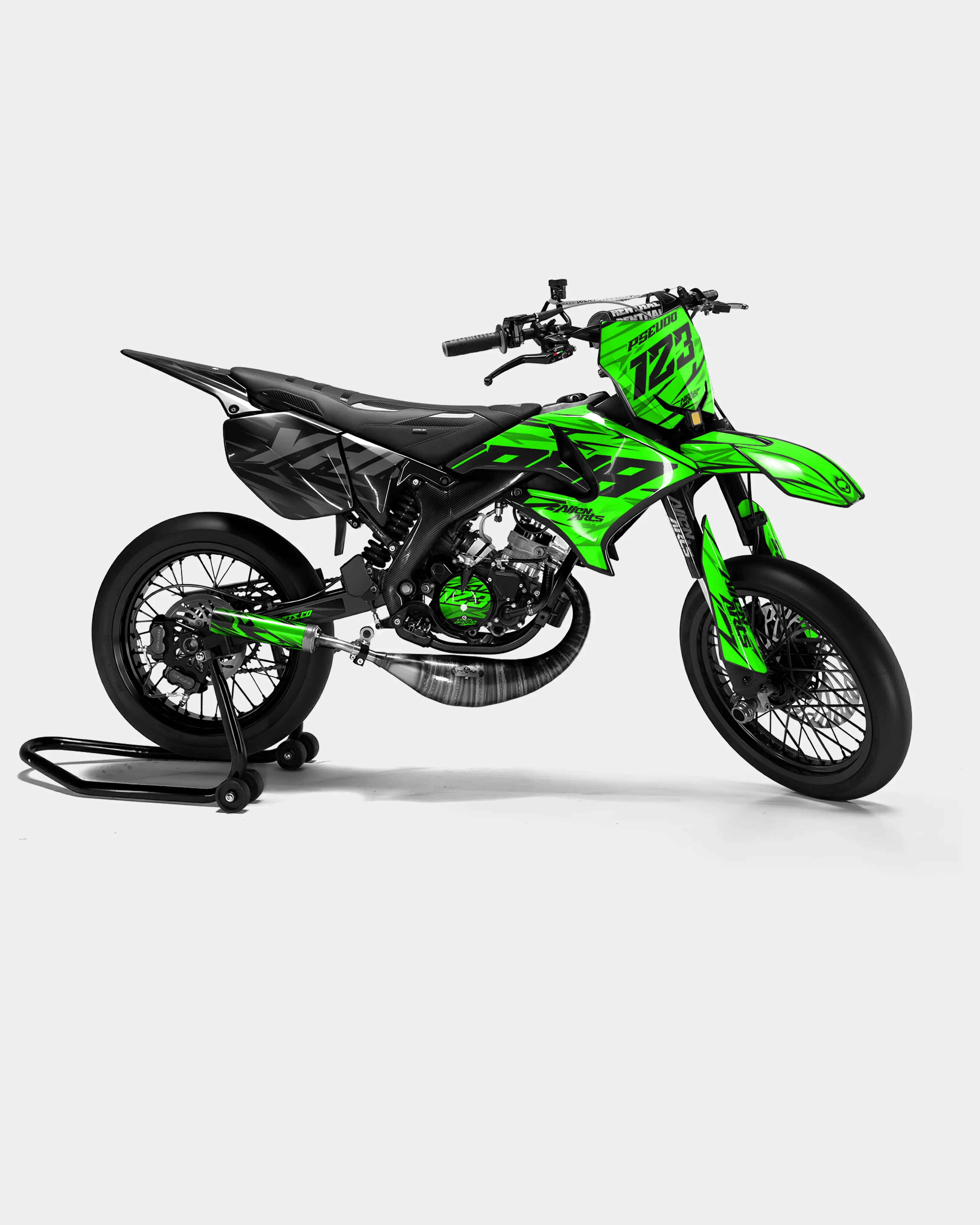 0RBIS - Kit deco YAMAHA DT 50cc - Vert