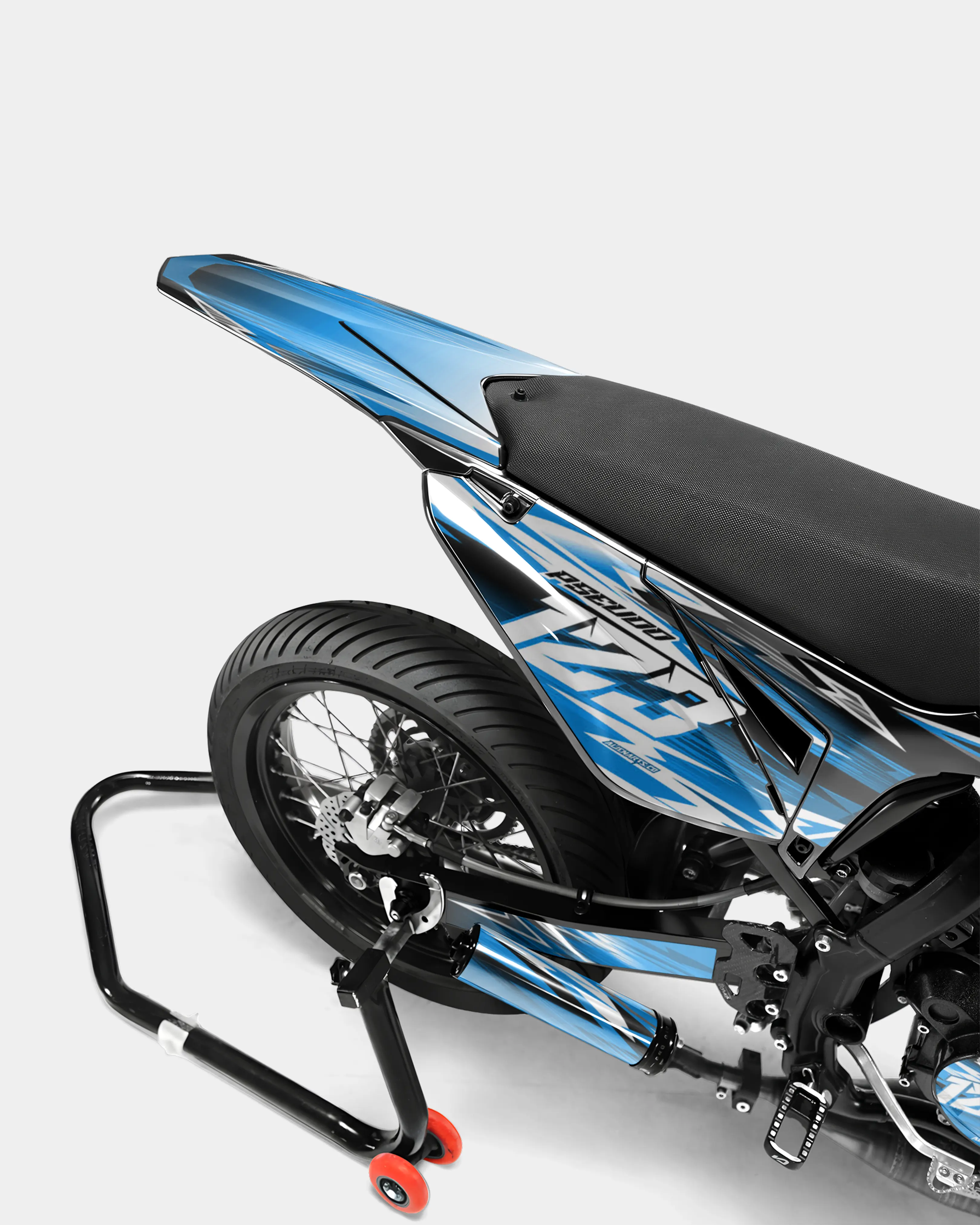 AUROPE - Kit deco SHERCO 50cc - Bleu - Image 4