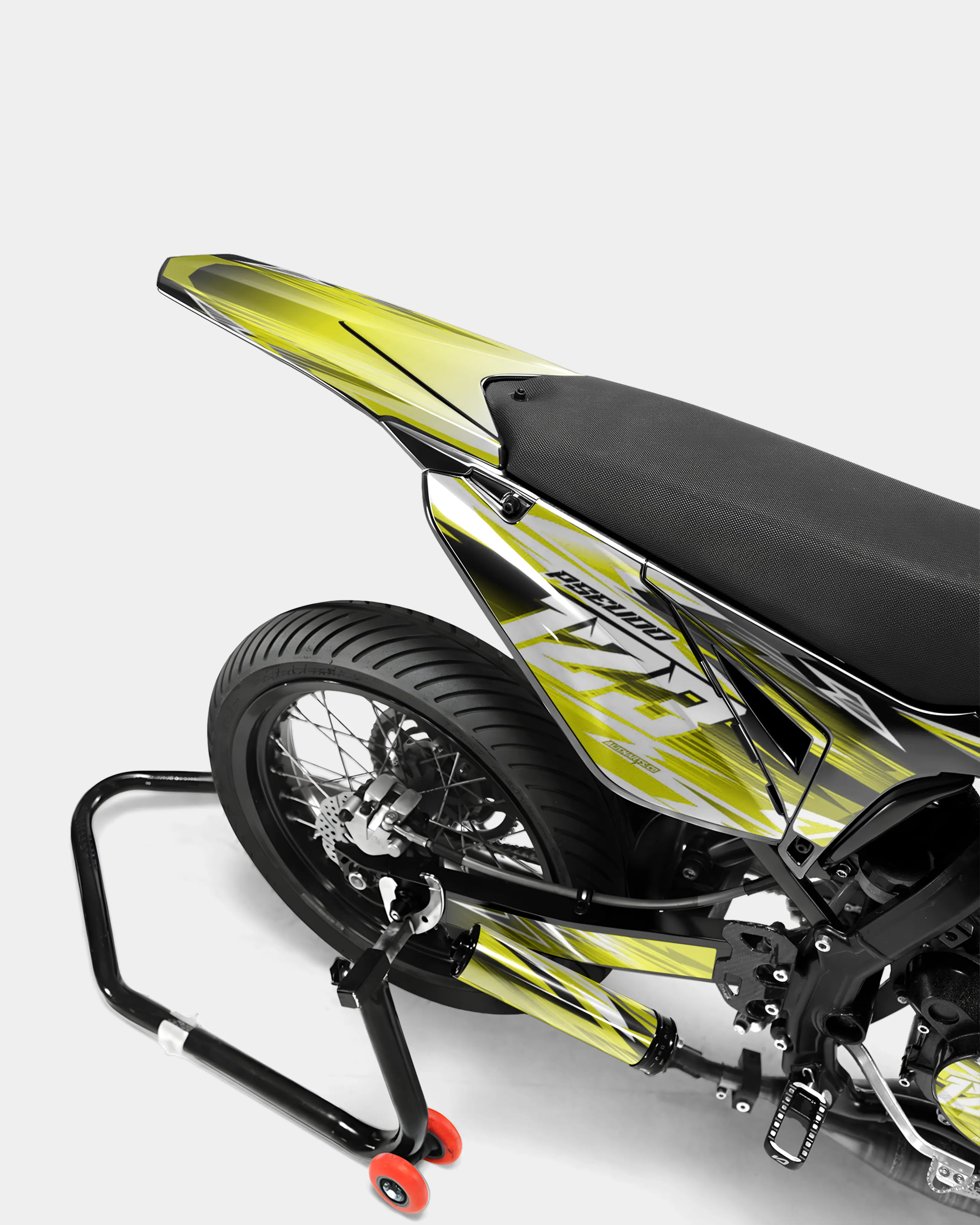 AUROPE - Kit deco SHERCO 50cc - Jaune - Image 4