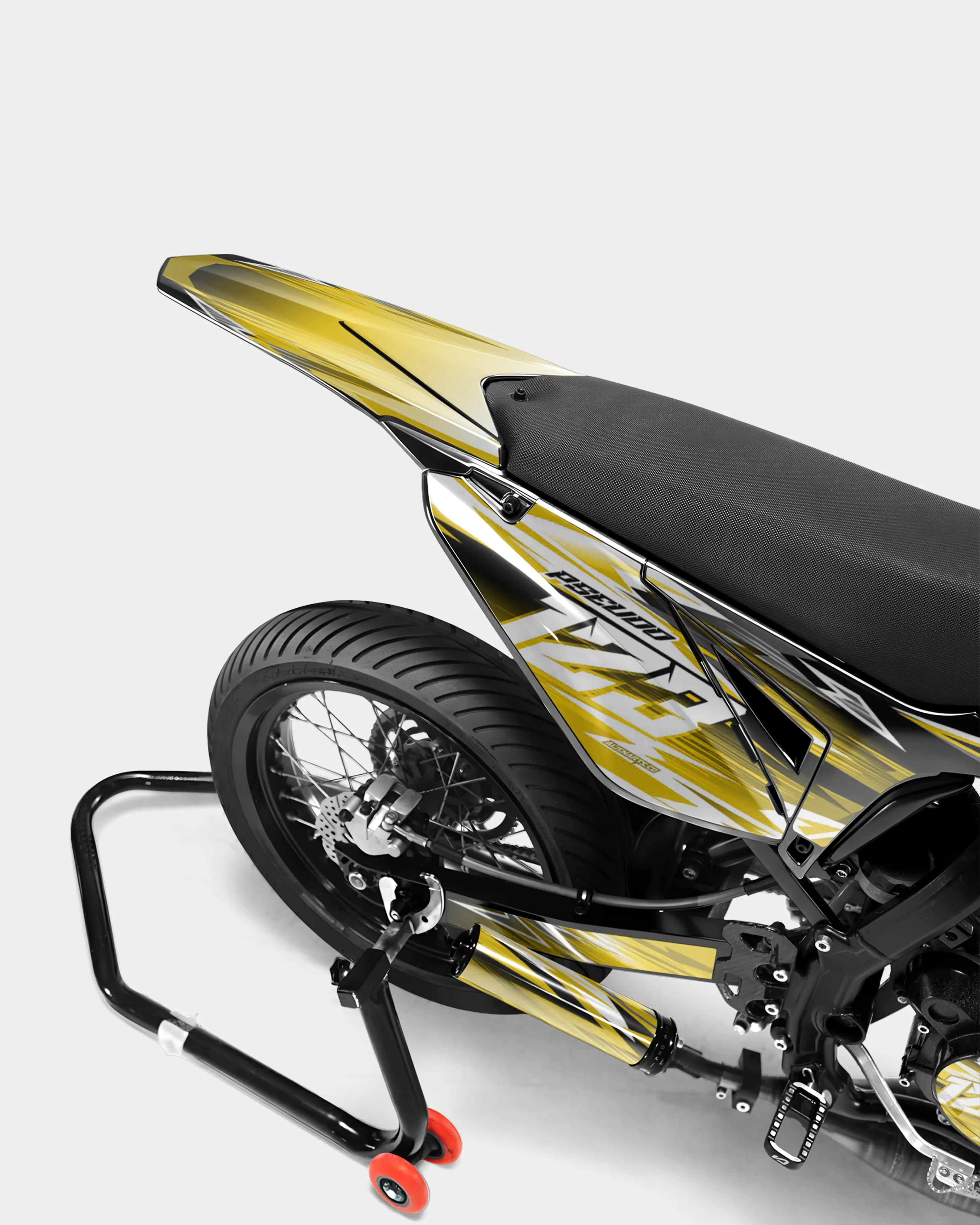 AUROPE - Kit deco SHERCO 50cc - Jaune foncé - Image 4