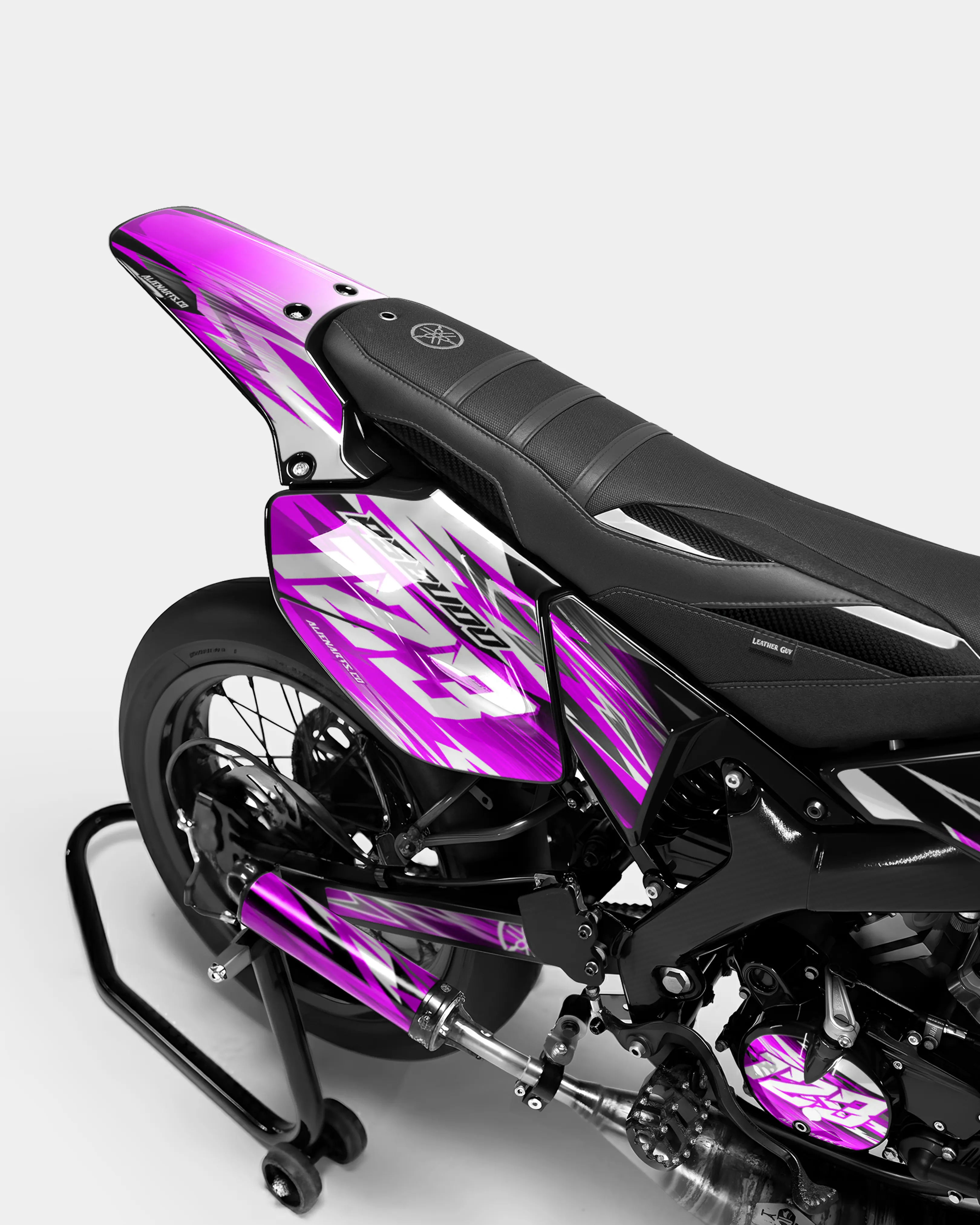 AUROPE - Kit deco YAMAHA DT 50cc - Rose - Image 3
