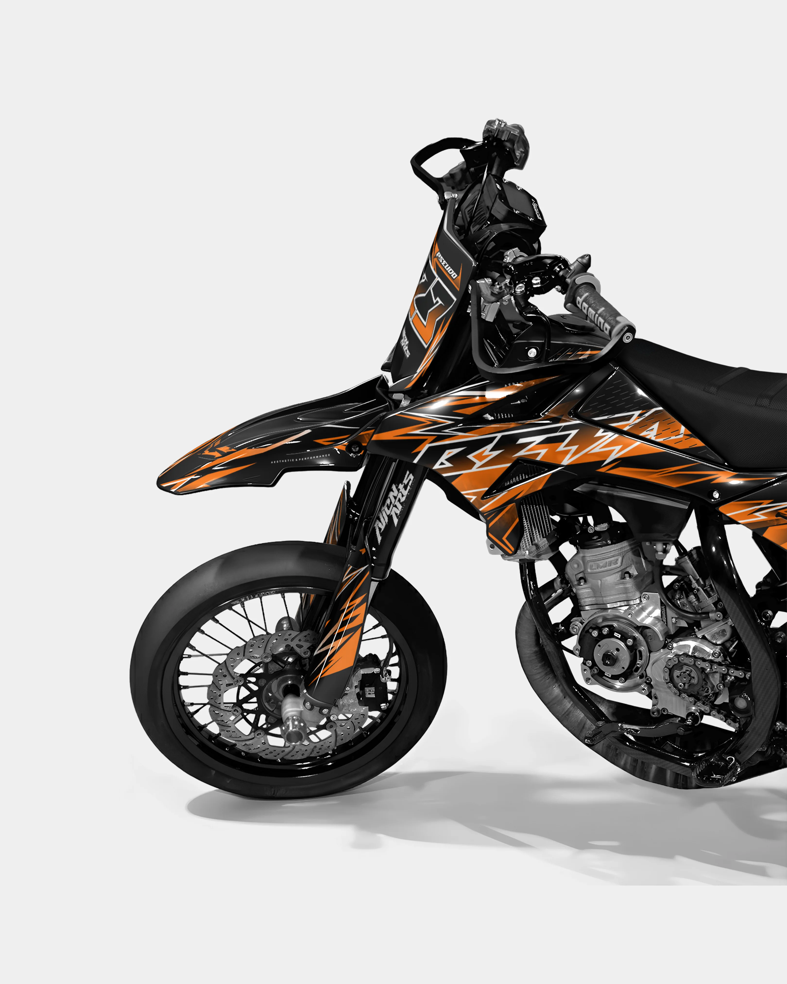 BRUME - Kit deco BETA 50cc - Orange - Image 2