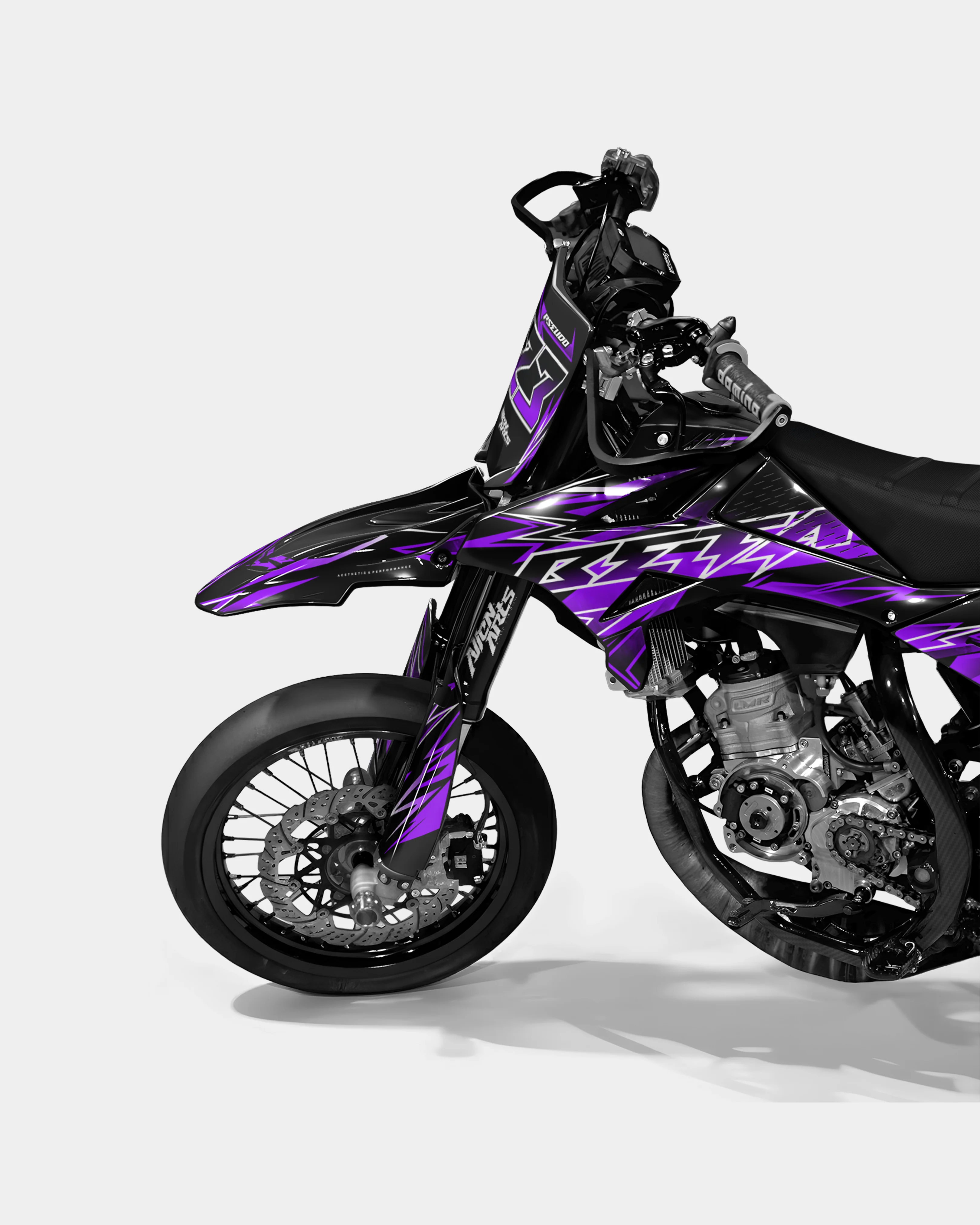 BRUME - Kit deco BETA 50cc - Violet - Image 2