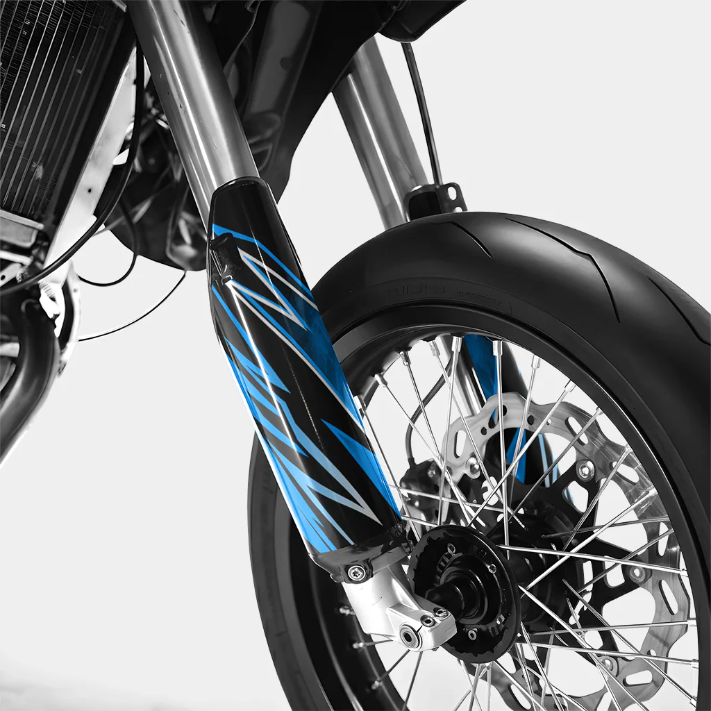 BRUME - Kit deco DERBI 50cc - Bleu - Image 4