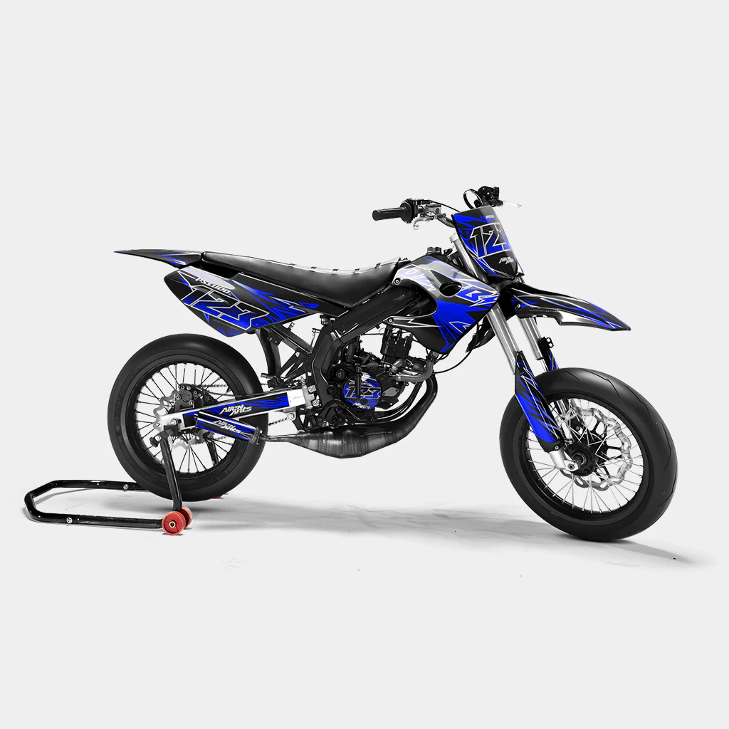 BRUME - Kit deco DERBI 50cc - Bleu Foncé