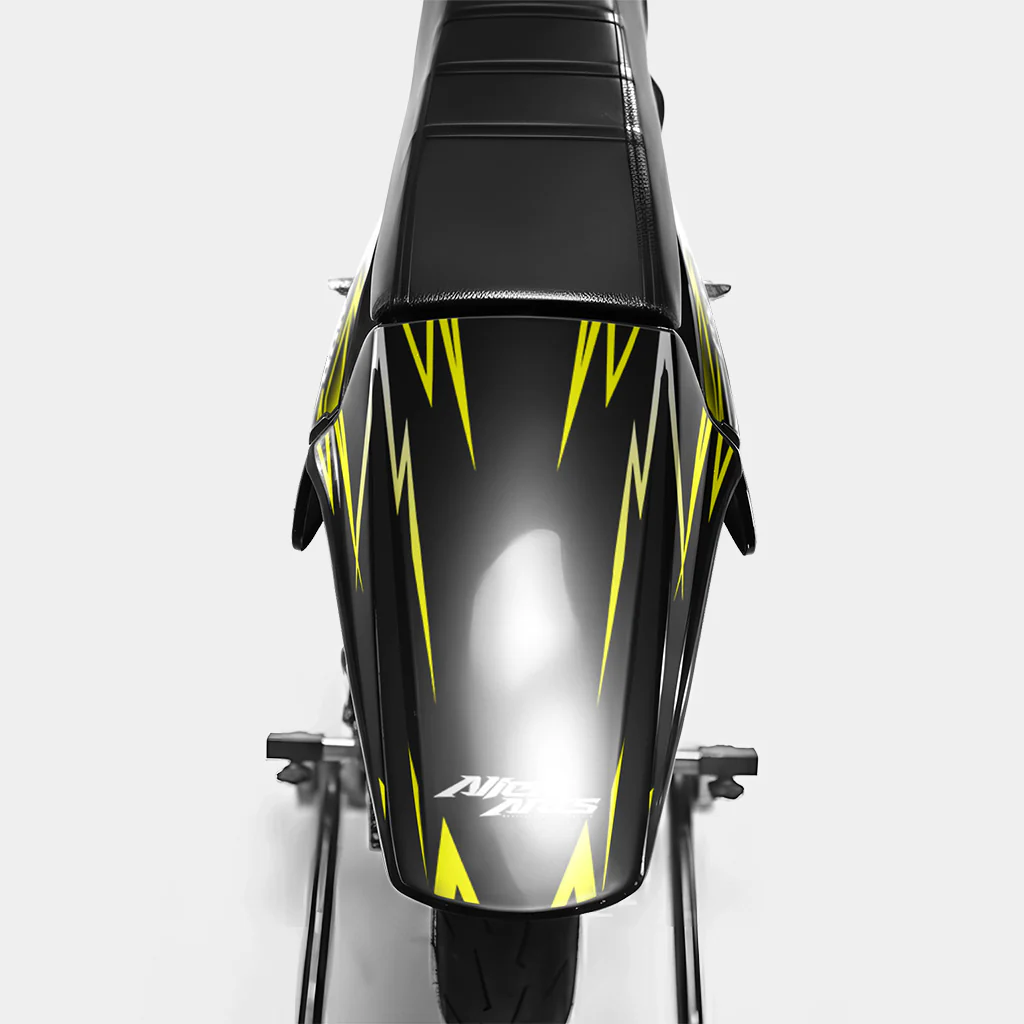 BRUME - Kit deco DERBI 50cc - Jaune - Image 3