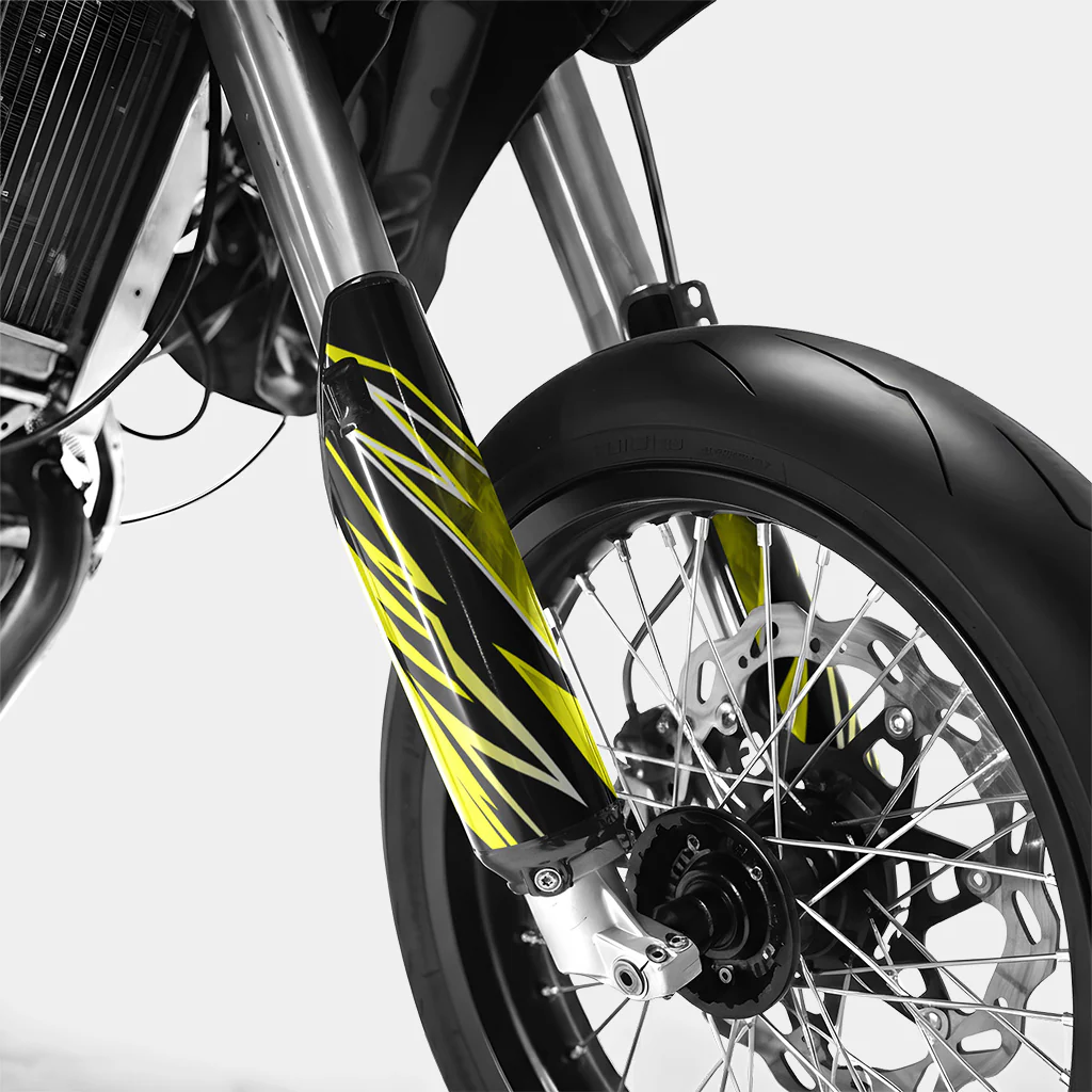 BRUME - Kit deco DERBI 50cc - Jaune - Image 4