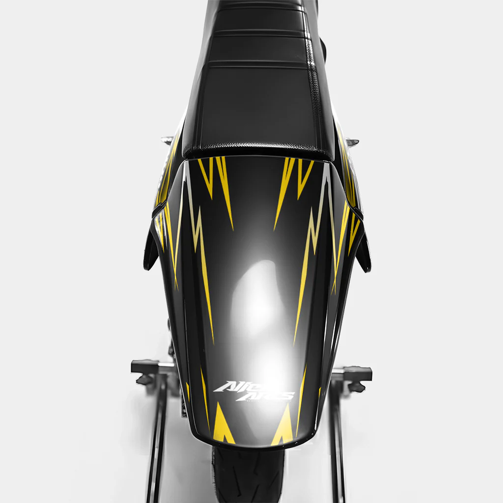 BRUME - Kit deco DERBI 50cc - Jaune Foncé - Image 3