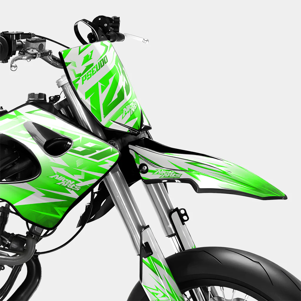 CALYPSO - Kit deco DERBI 50cc - Vert - Image 2