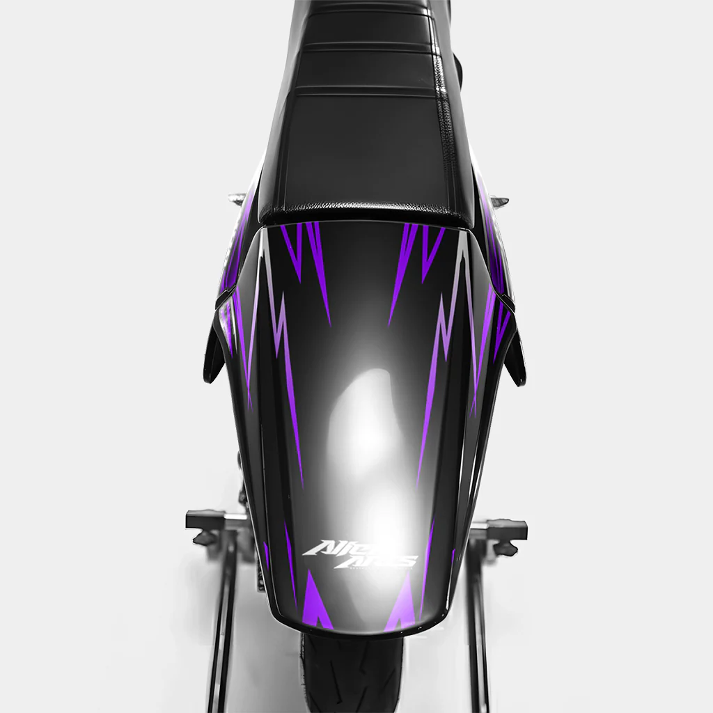 BRUME - Kit deco DERBI 50cc - Violet - Image 3