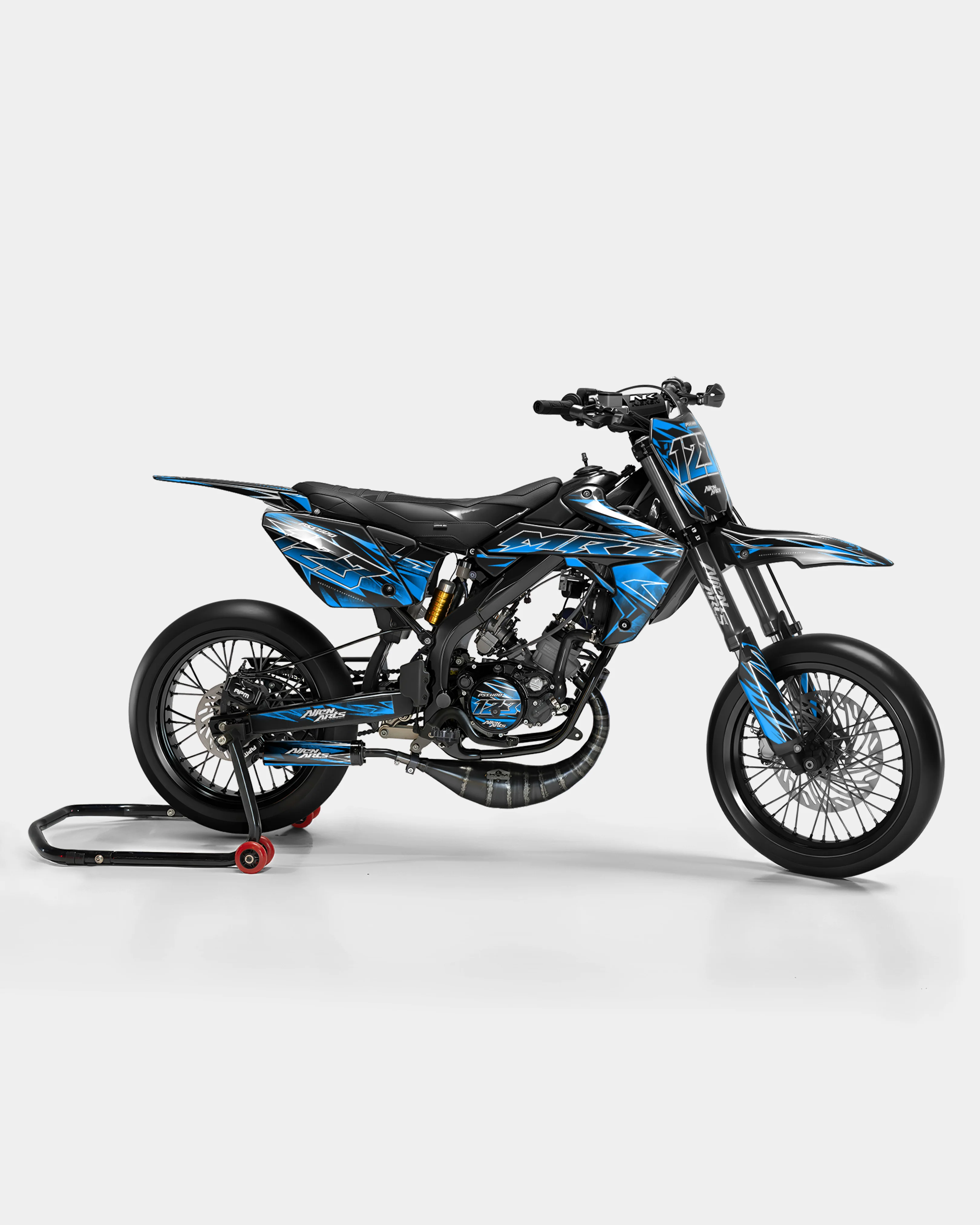 BRUME - Kit deco RIEJU 50cc - Bleu
