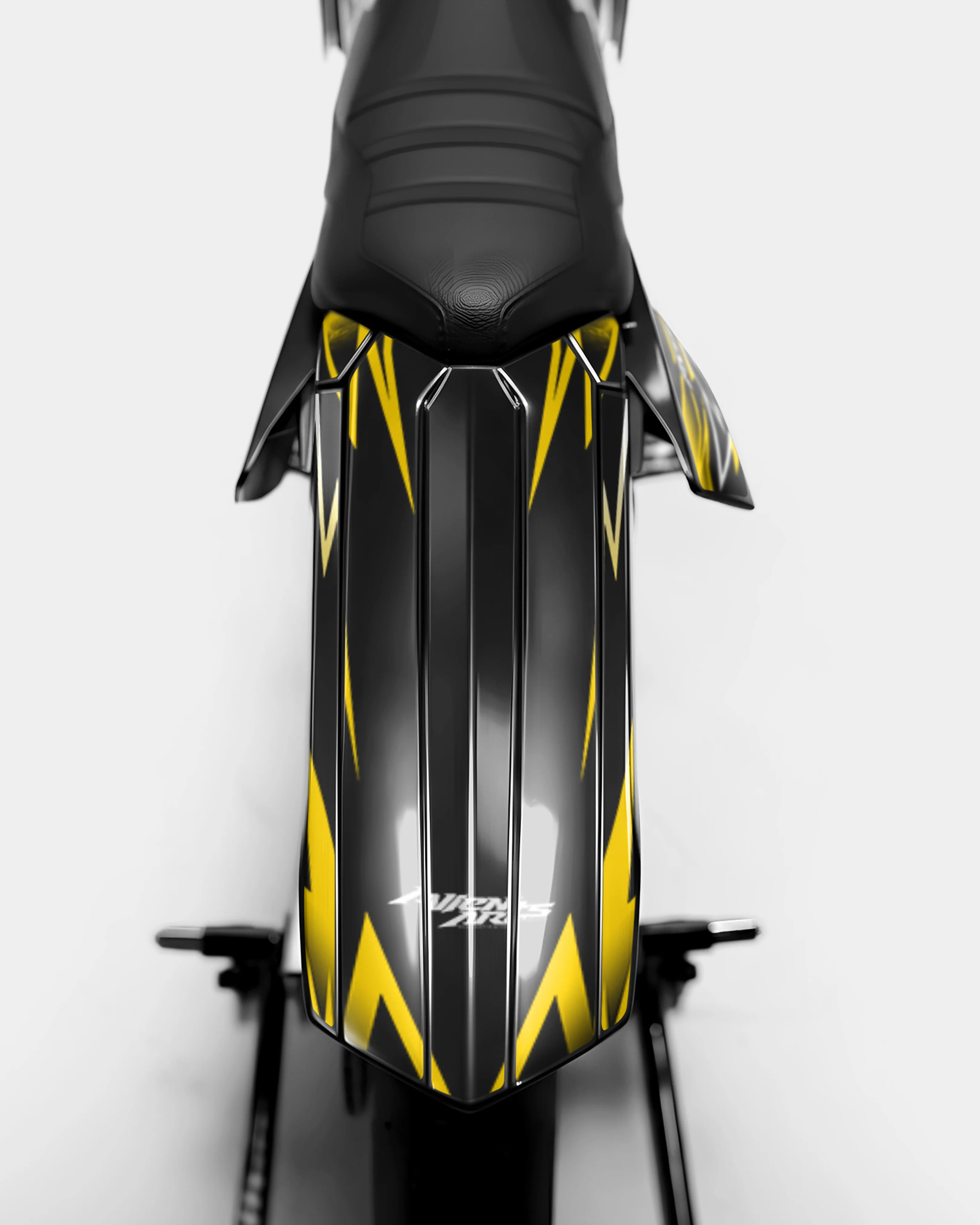 BRUME - Kit deco RIEJU 50cc - Jaune Foncé - Image 3