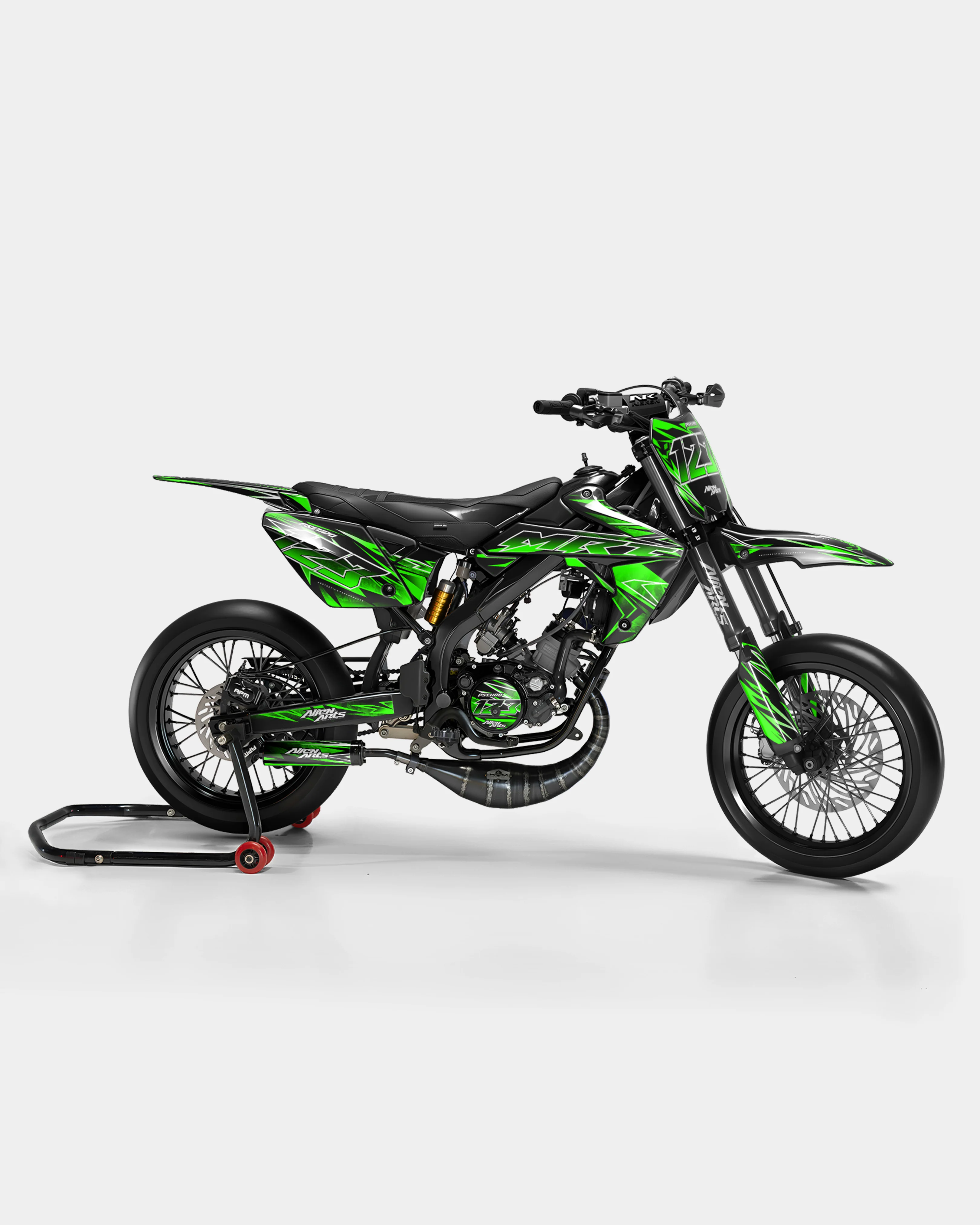 BRUME - Kit deco RIEJU 50cc - Vert