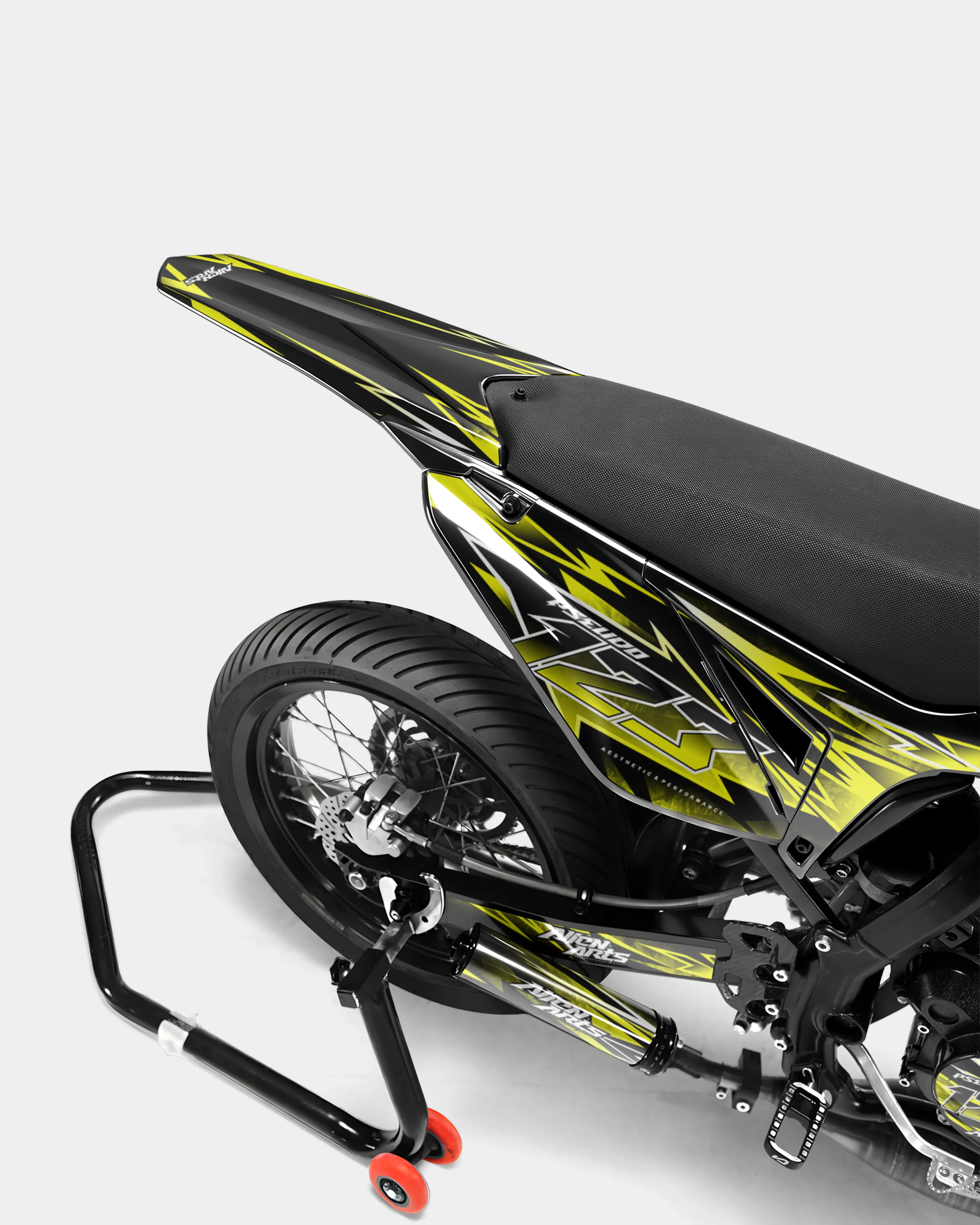 BRUME - Kit deco SHERCO 50cc - Jaune - Image 4