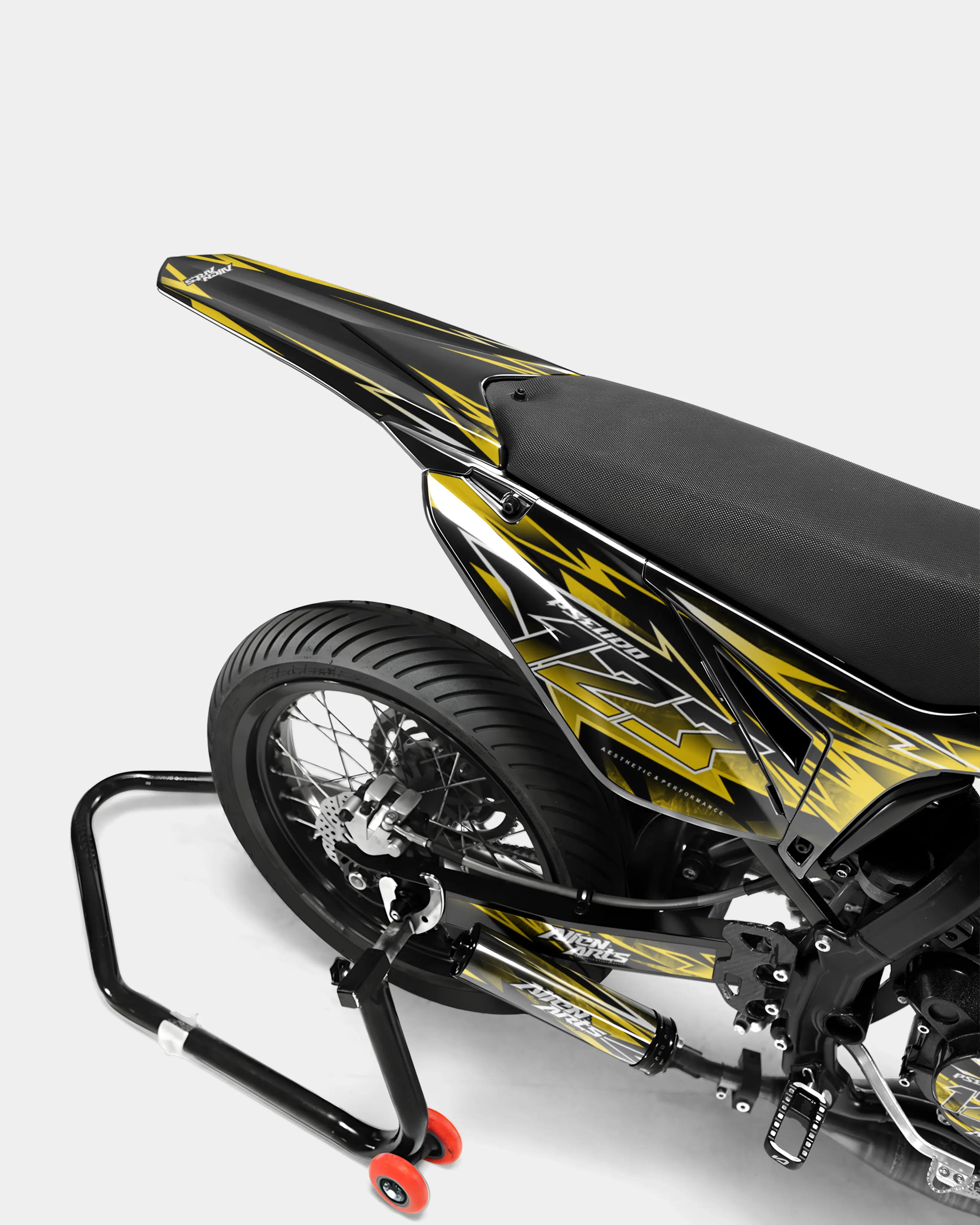BRUME - Kit deco SHERCO 50cc - Jaune foncé - Image 4