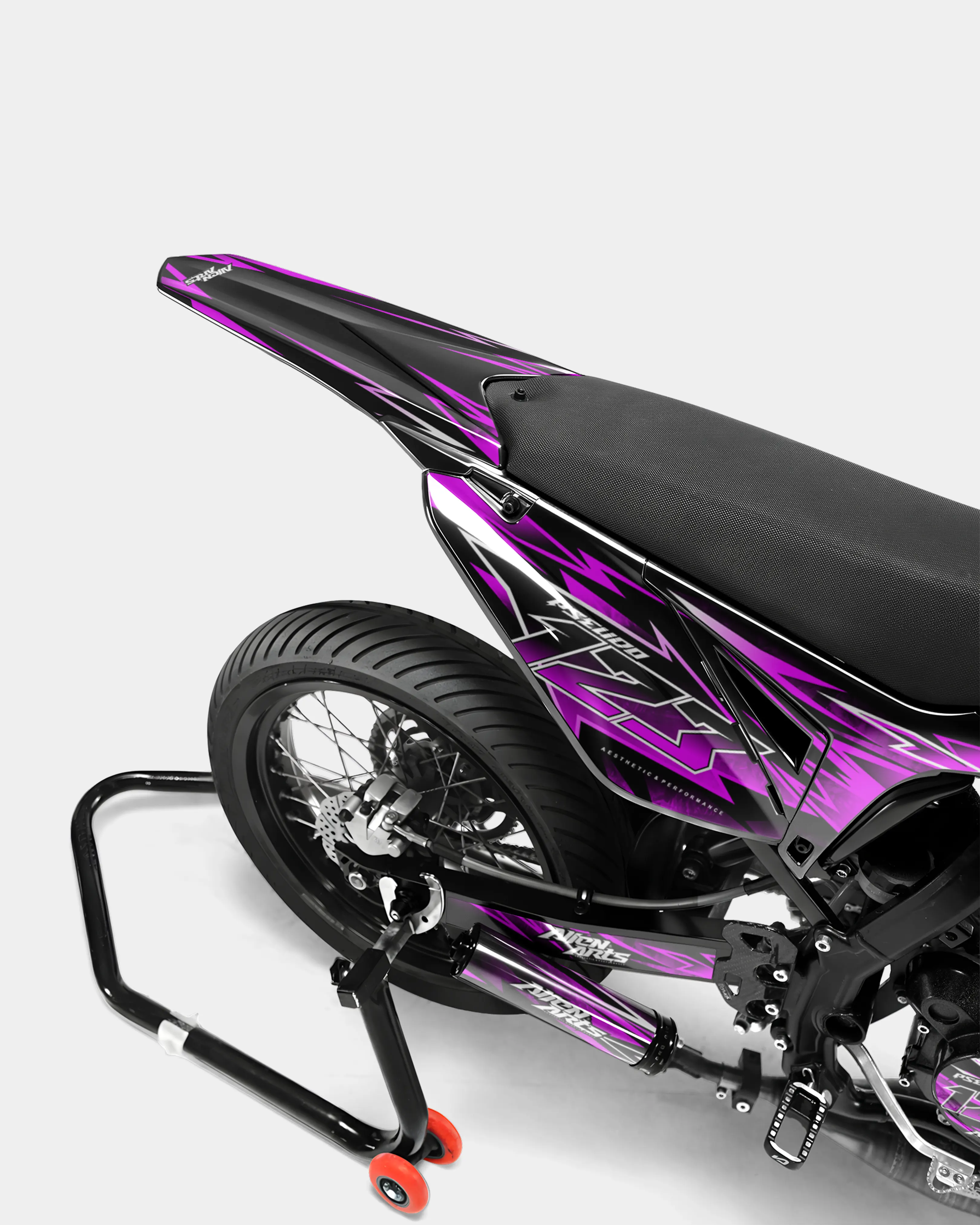 BRUME - Kit deco SHERCO 50cc - Rose - Image 4