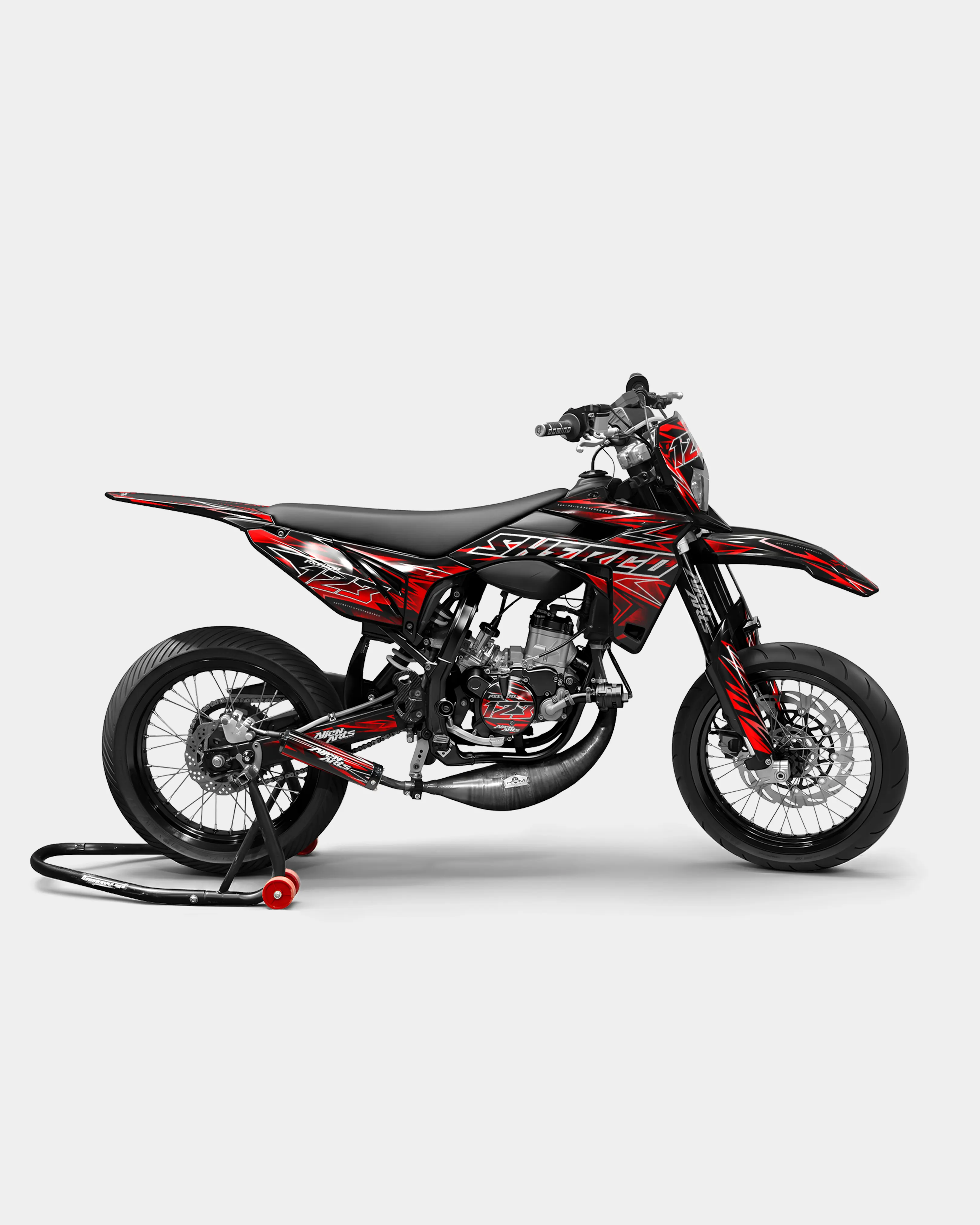 BRUME - Kit deco SHERCO 50cc - Rouge