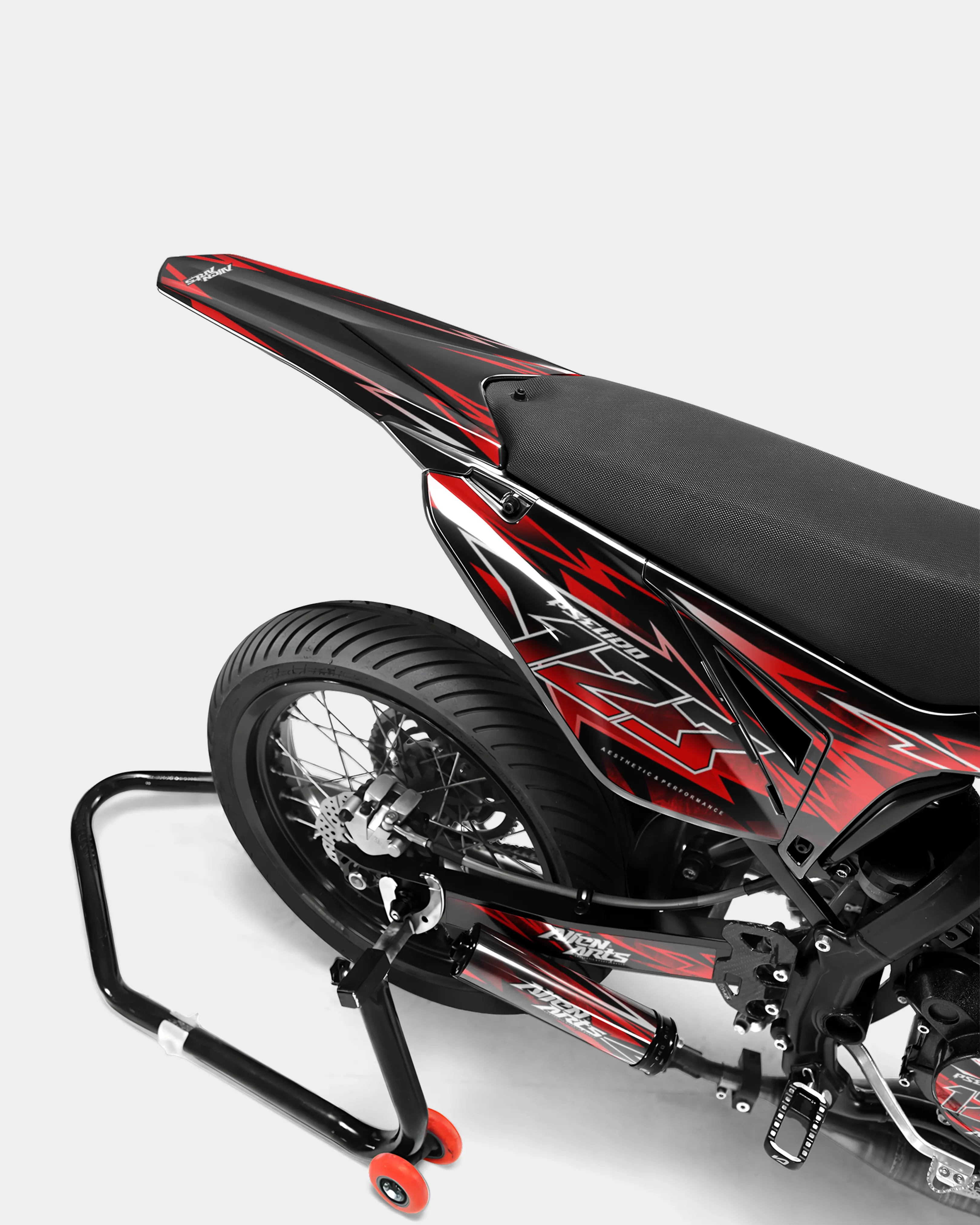 BRUME - Kit deco SHERCO 50cc - Rouge - Image 4