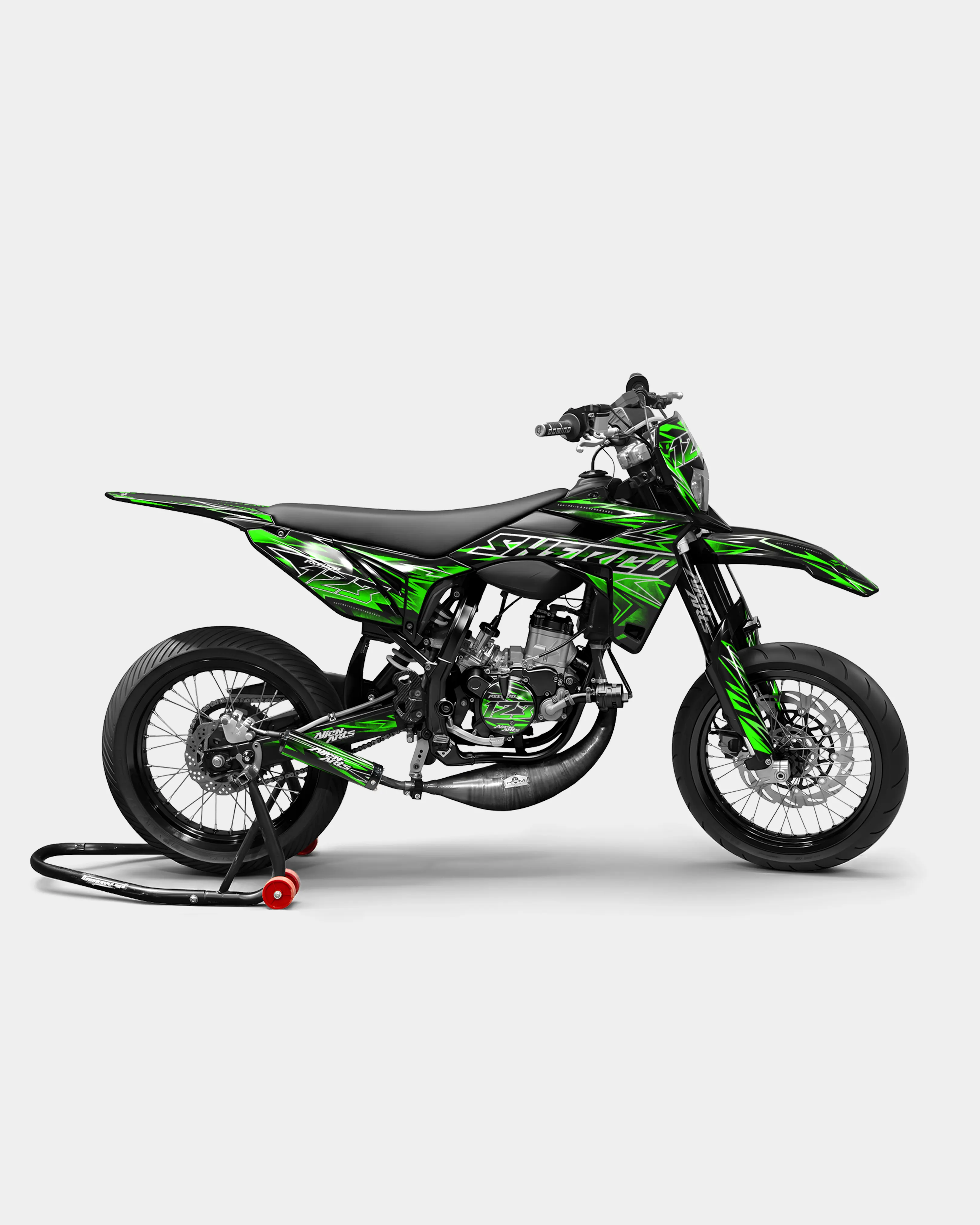 BRUME - Kit deco SHERCO 50cc - Vert