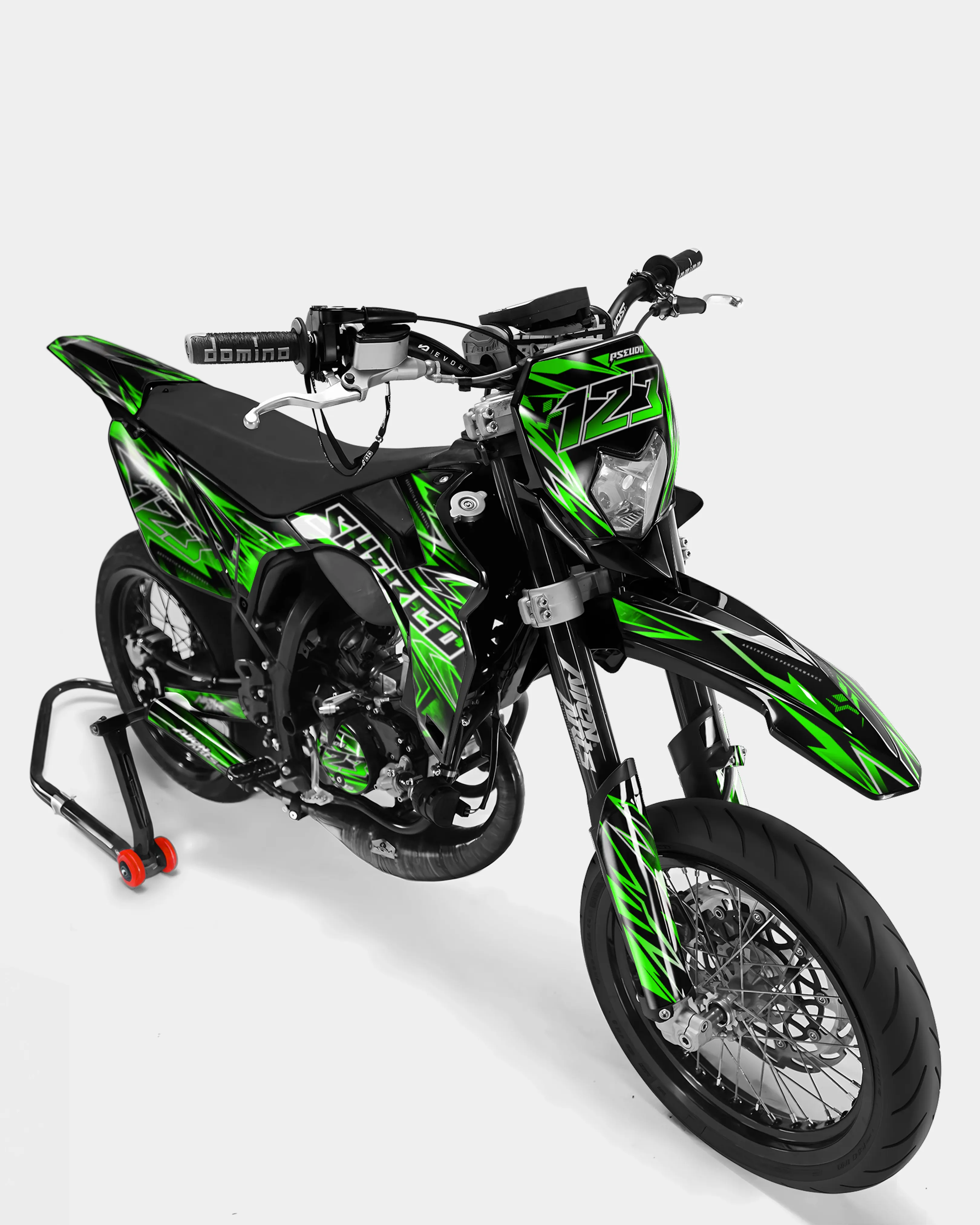 BRUME - Kit deco SHERCO 50cc - Vert - Image 2