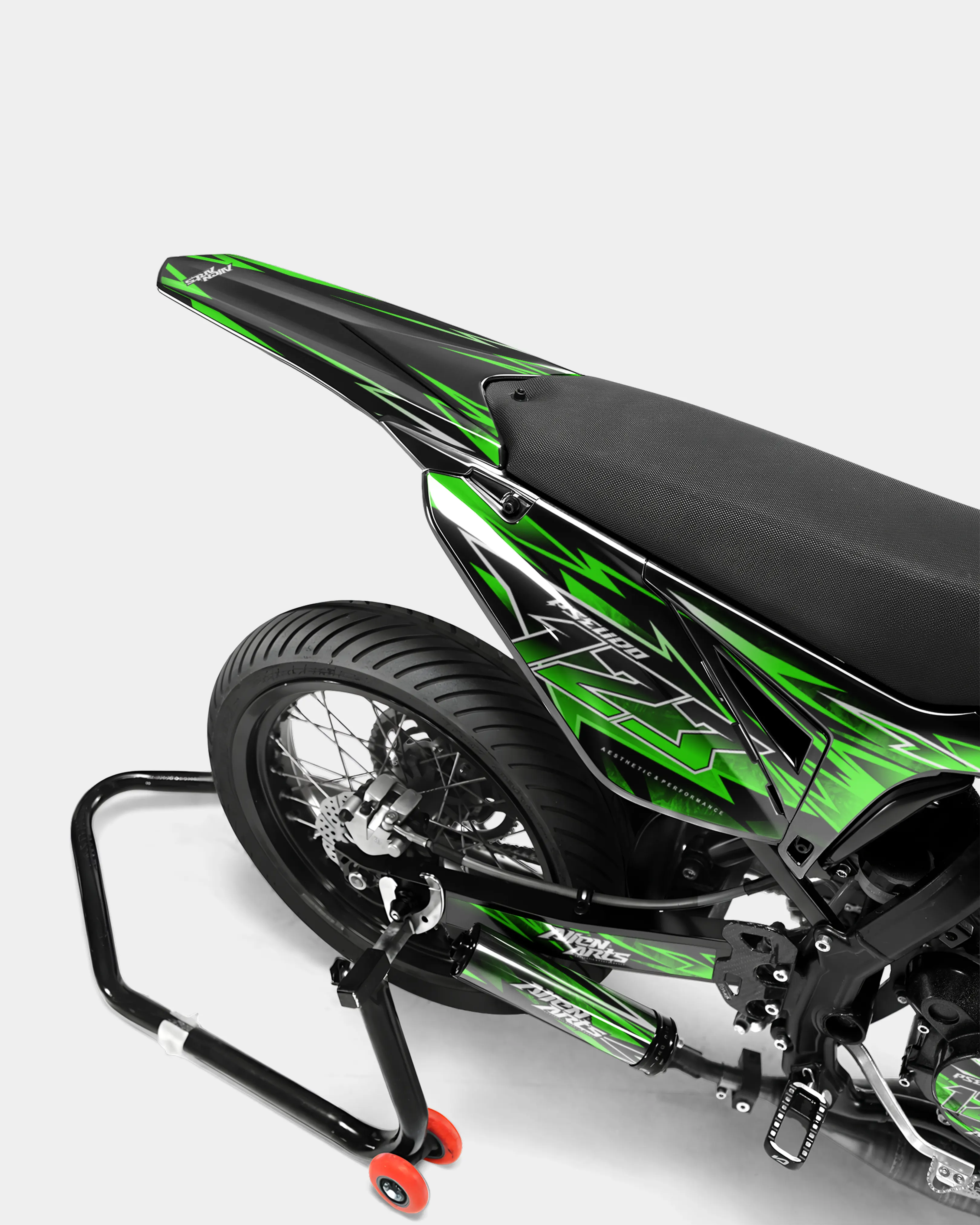 BRUME - Kit deco SHERCO 50cc - Vert - Image 4