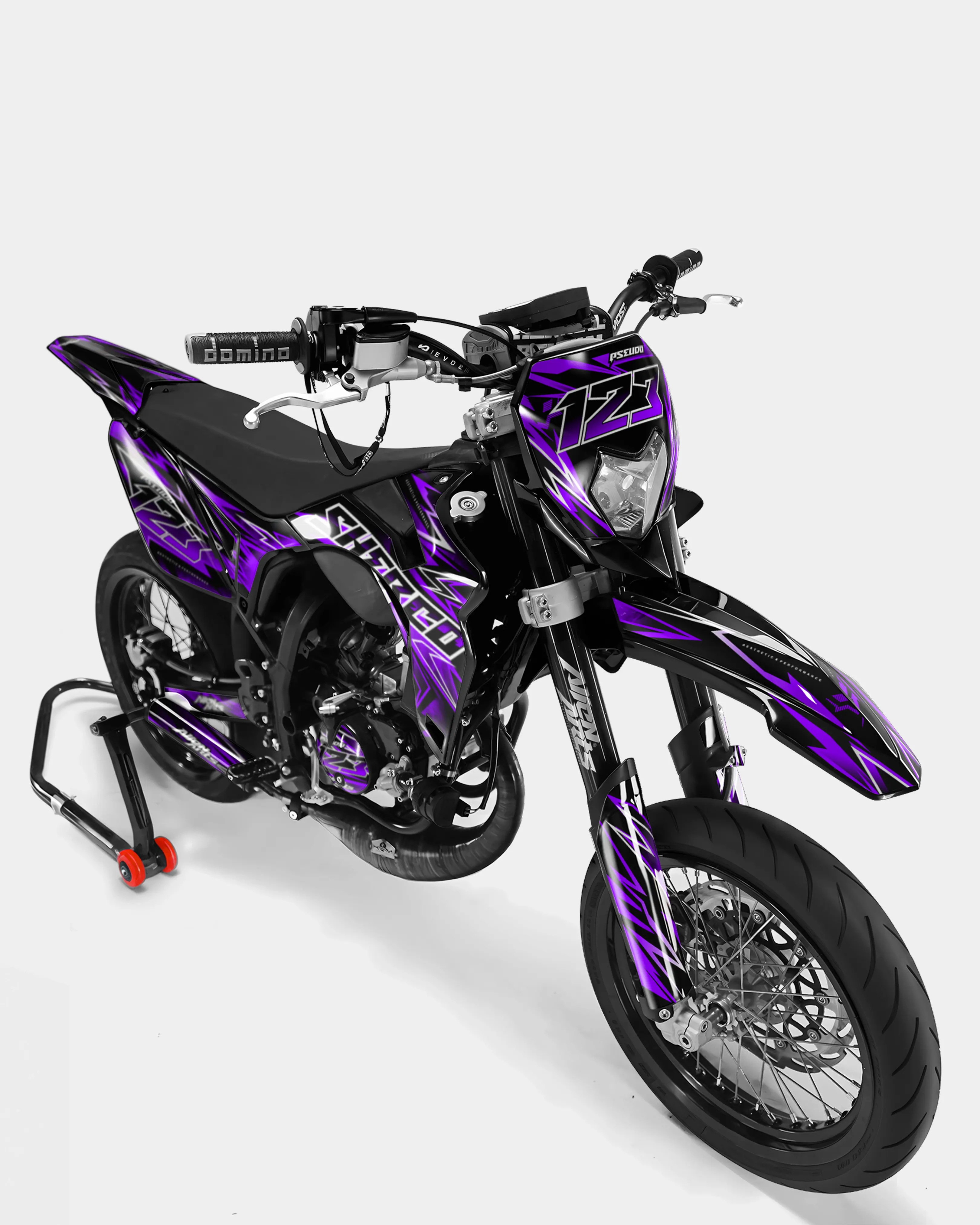 BRUME - Kit deco SHERCO 50cc - Violet - Image 2