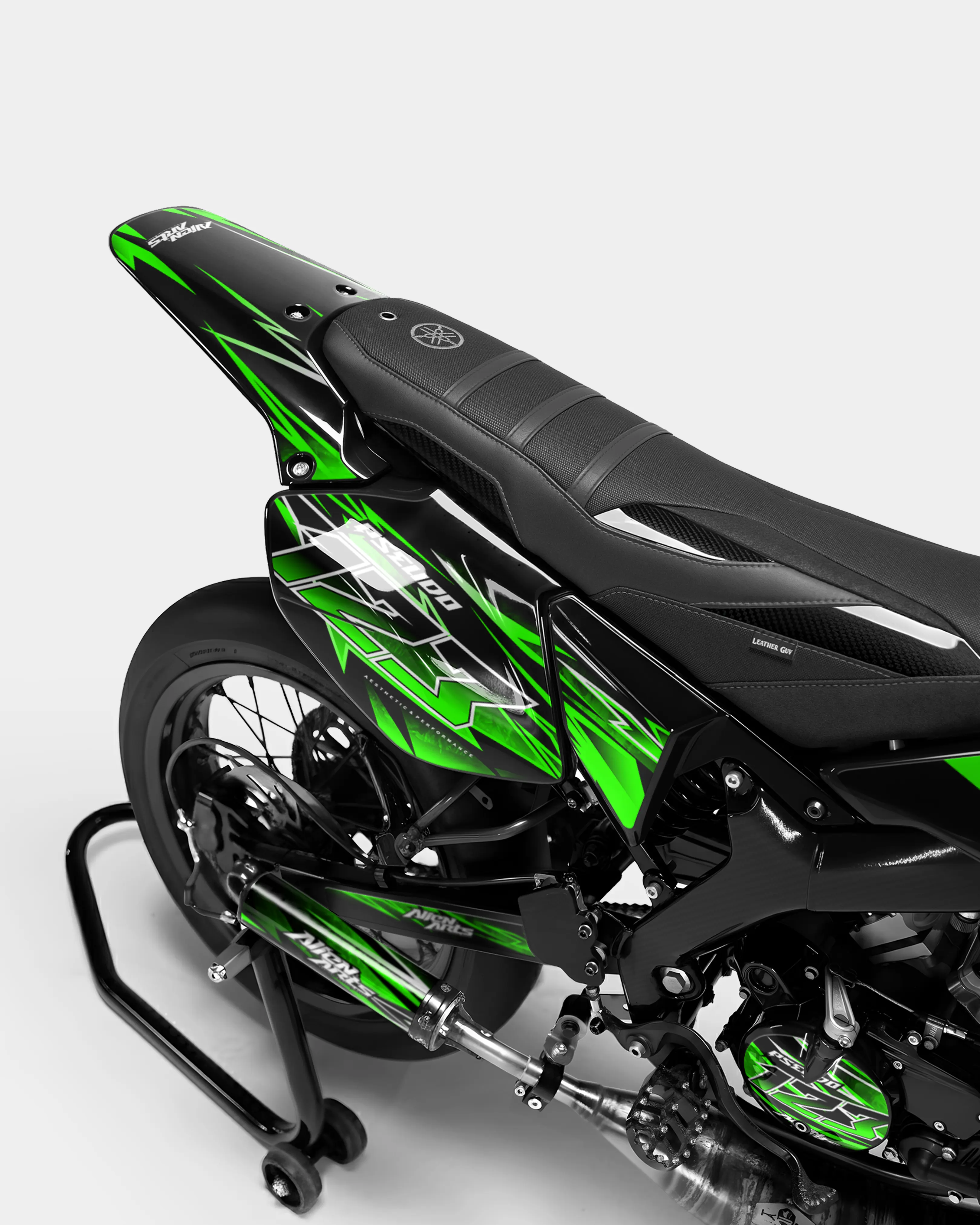 BRUME - Kit deco YAMAHA DT 50cc - Vert - Image 3
