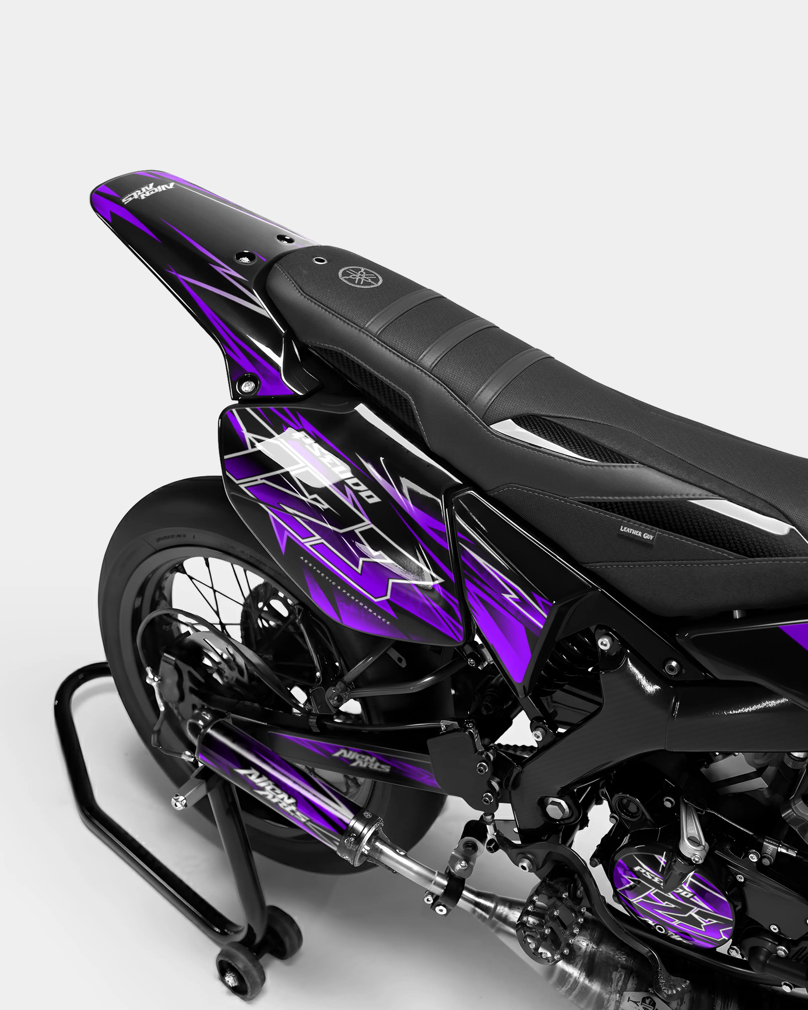 BRUME - Kit deco YAMAHA DT 50cc - Violet - Image 3