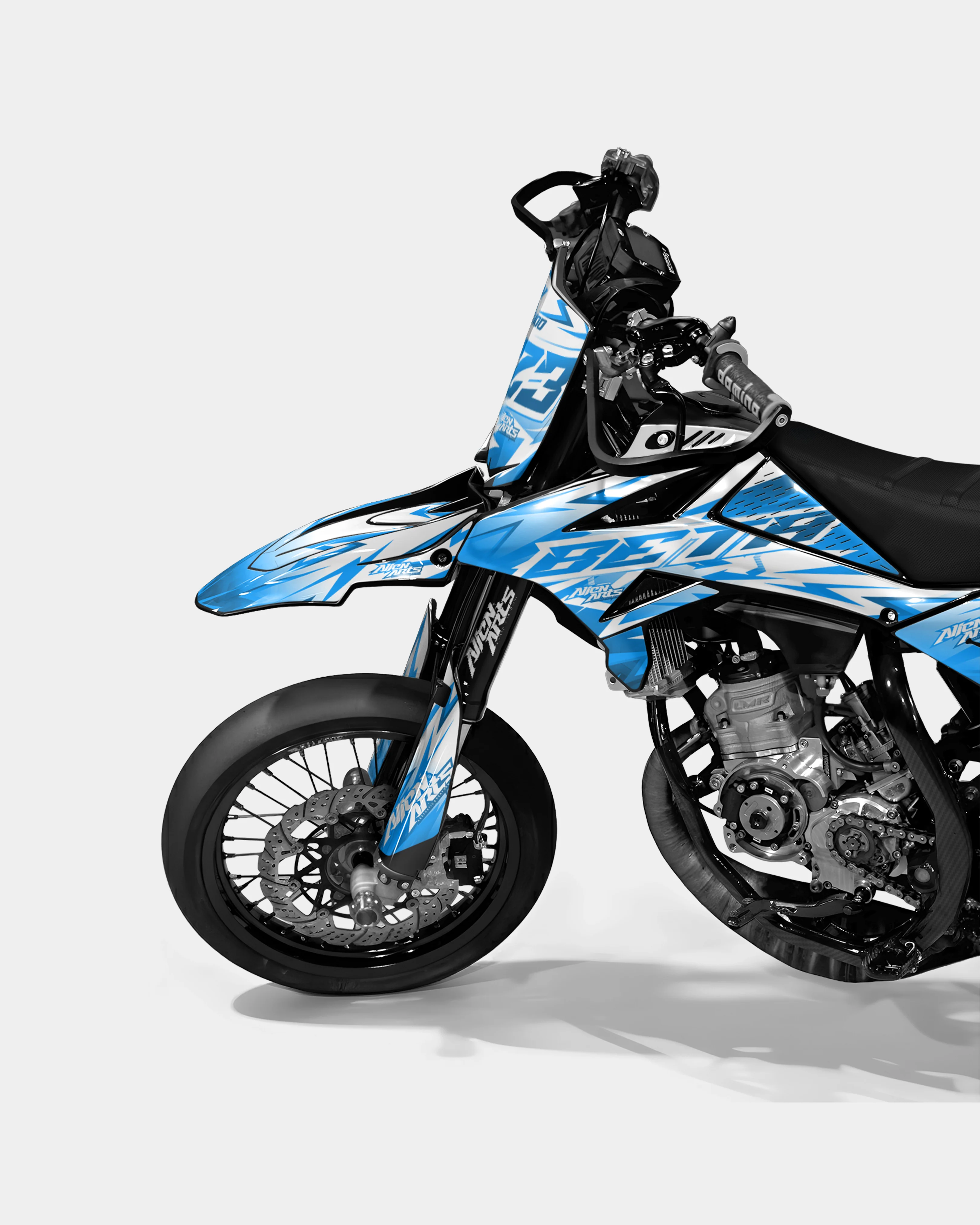 CALYPSO - Kit deco BETA 50cc - Bleu - Image 2