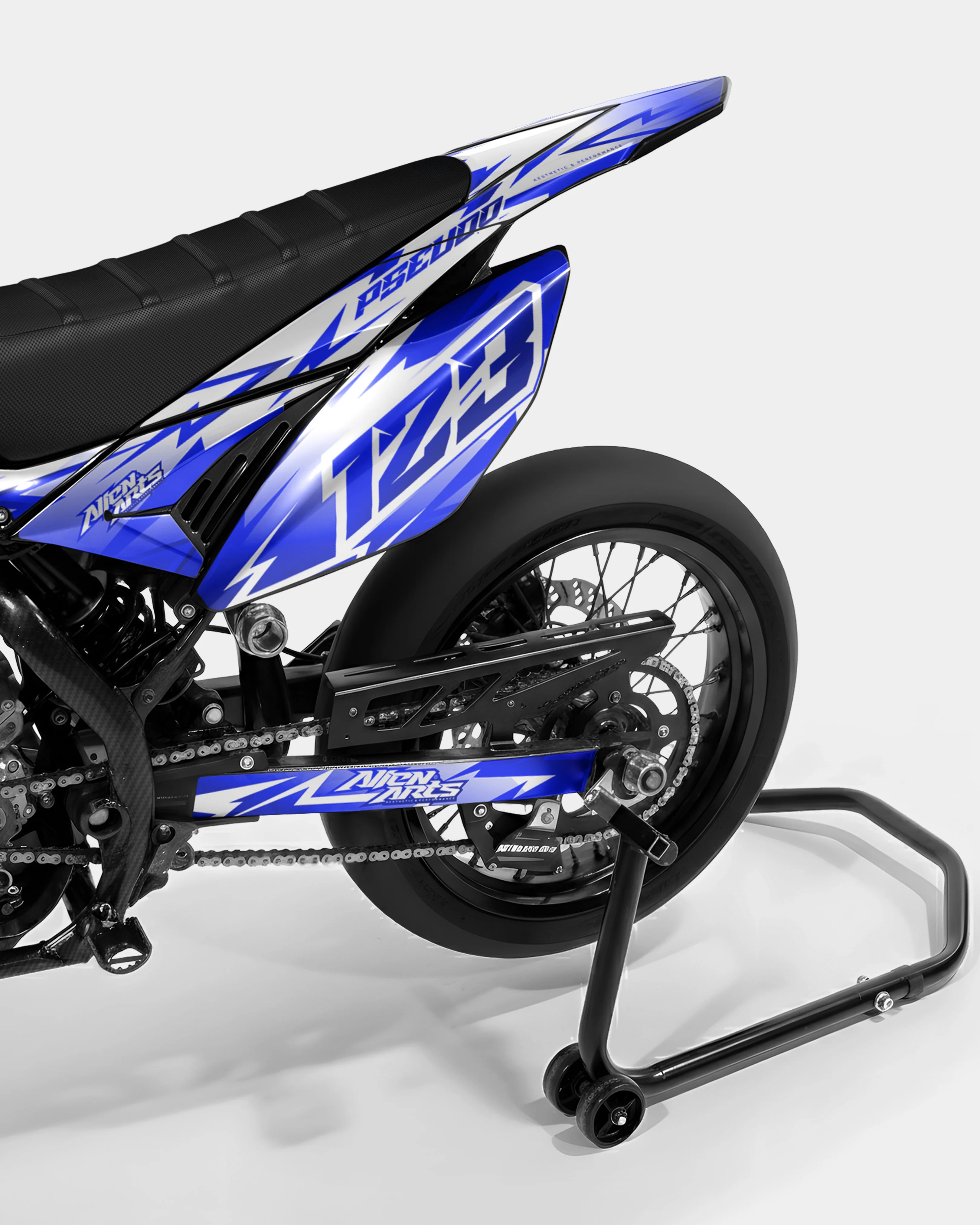 CALYPSO - Kit deco BETA 50cc - Bleu Foncé - Image 3