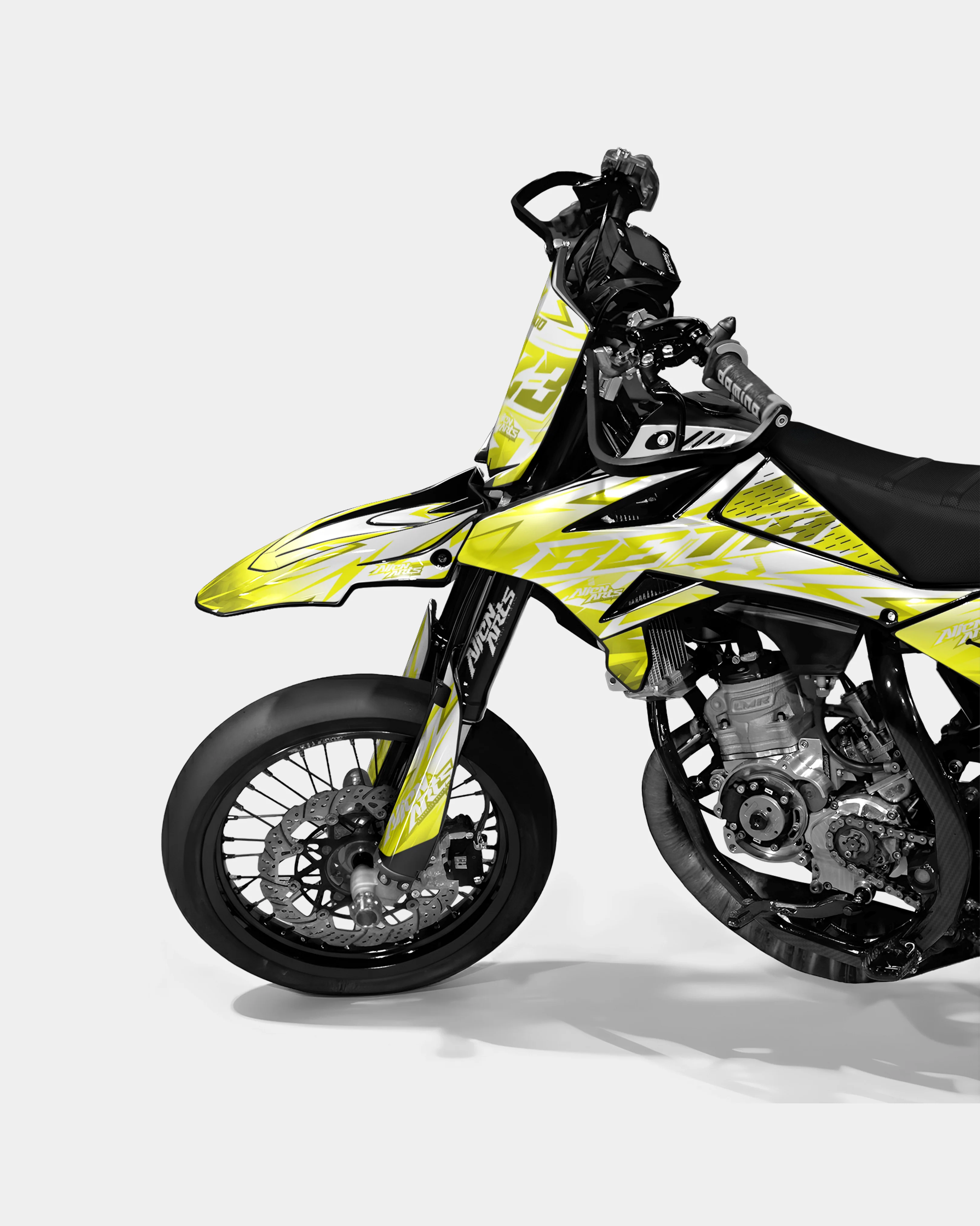 CALYPSO - Kit deco BETA 50cc - Jaune - Image 2