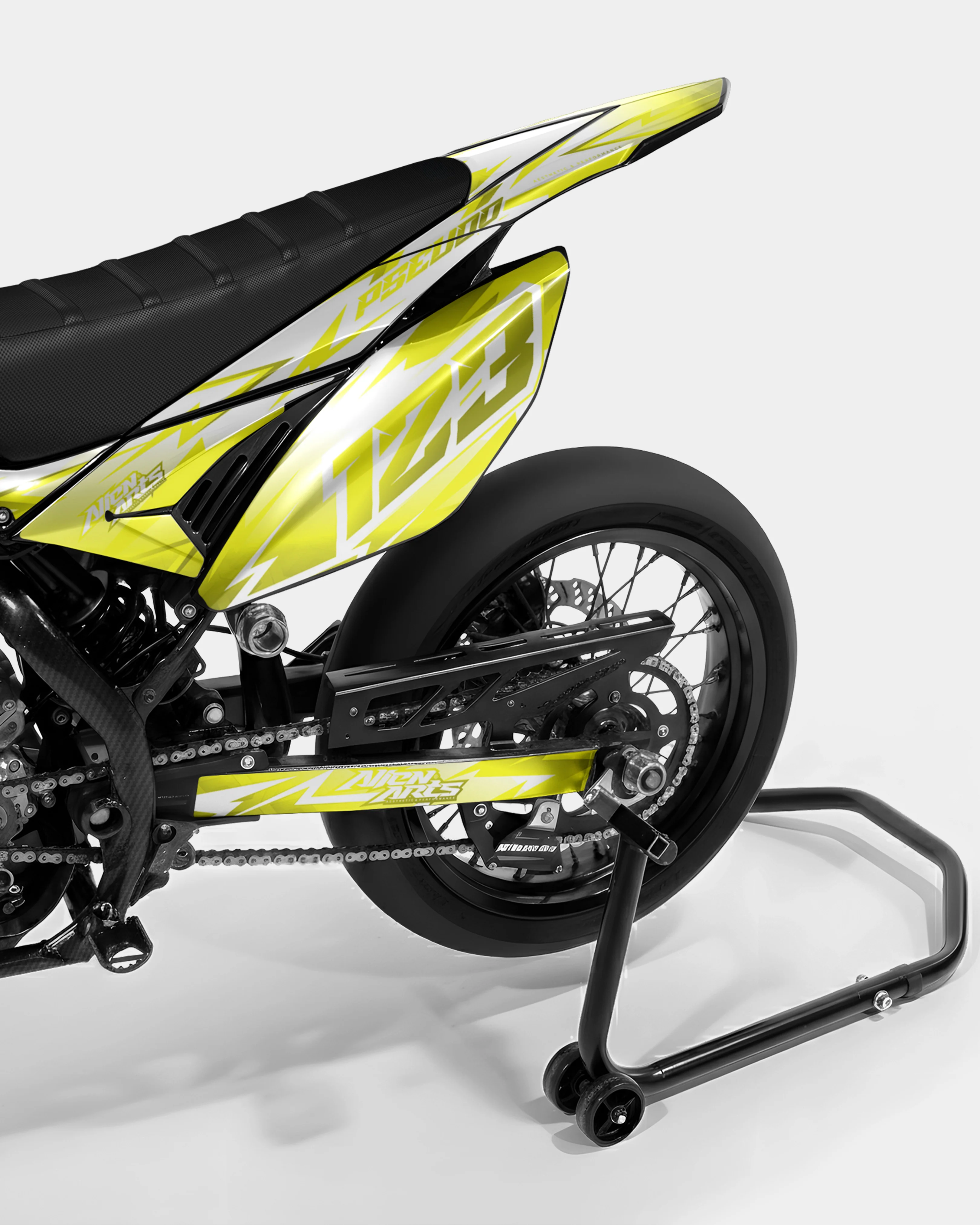 CALYPSO - Kit deco BETA 50cc - Jaune - Image 3
