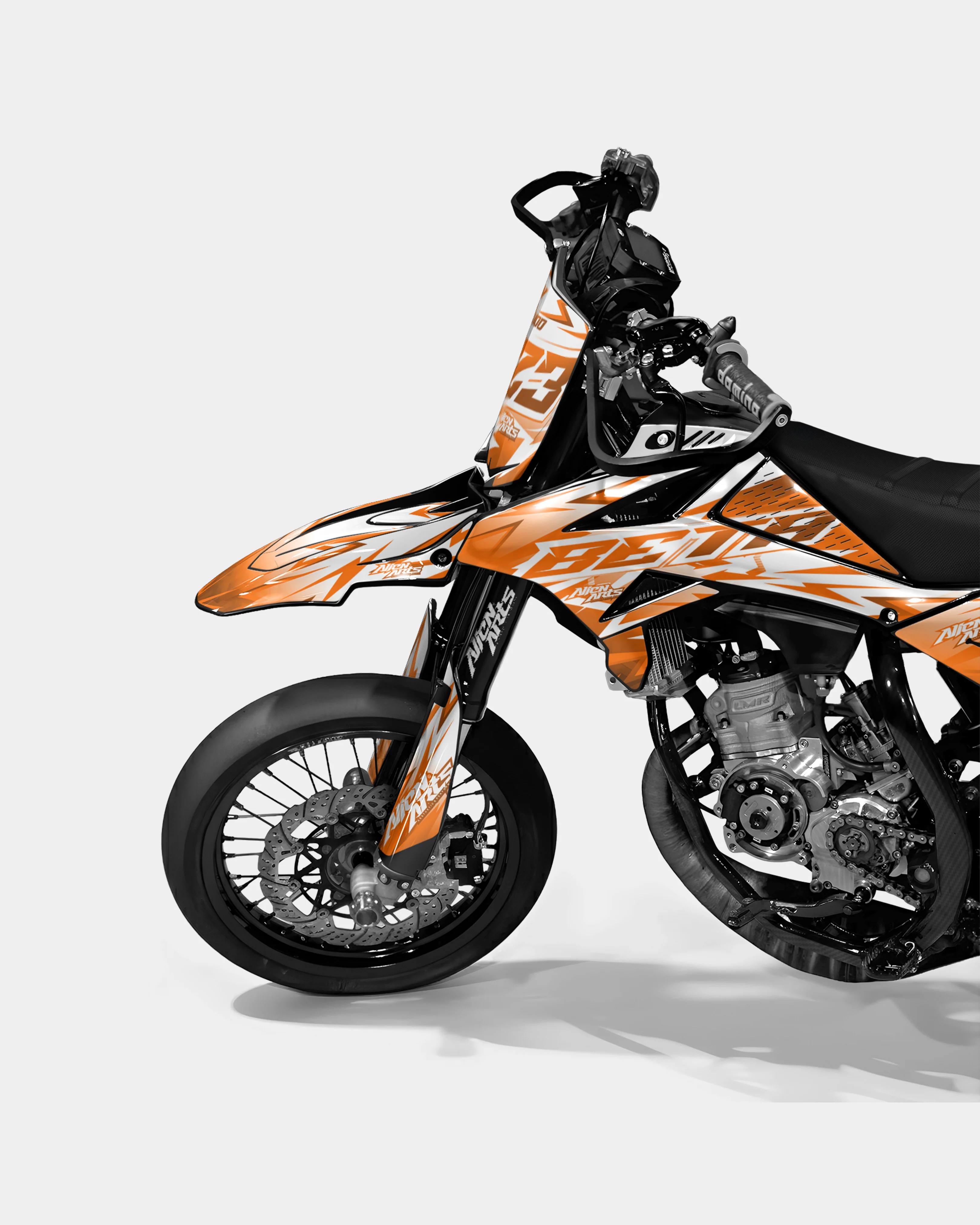 CALYPSO - Kit deco BETA 50cc - Orange - Image 2