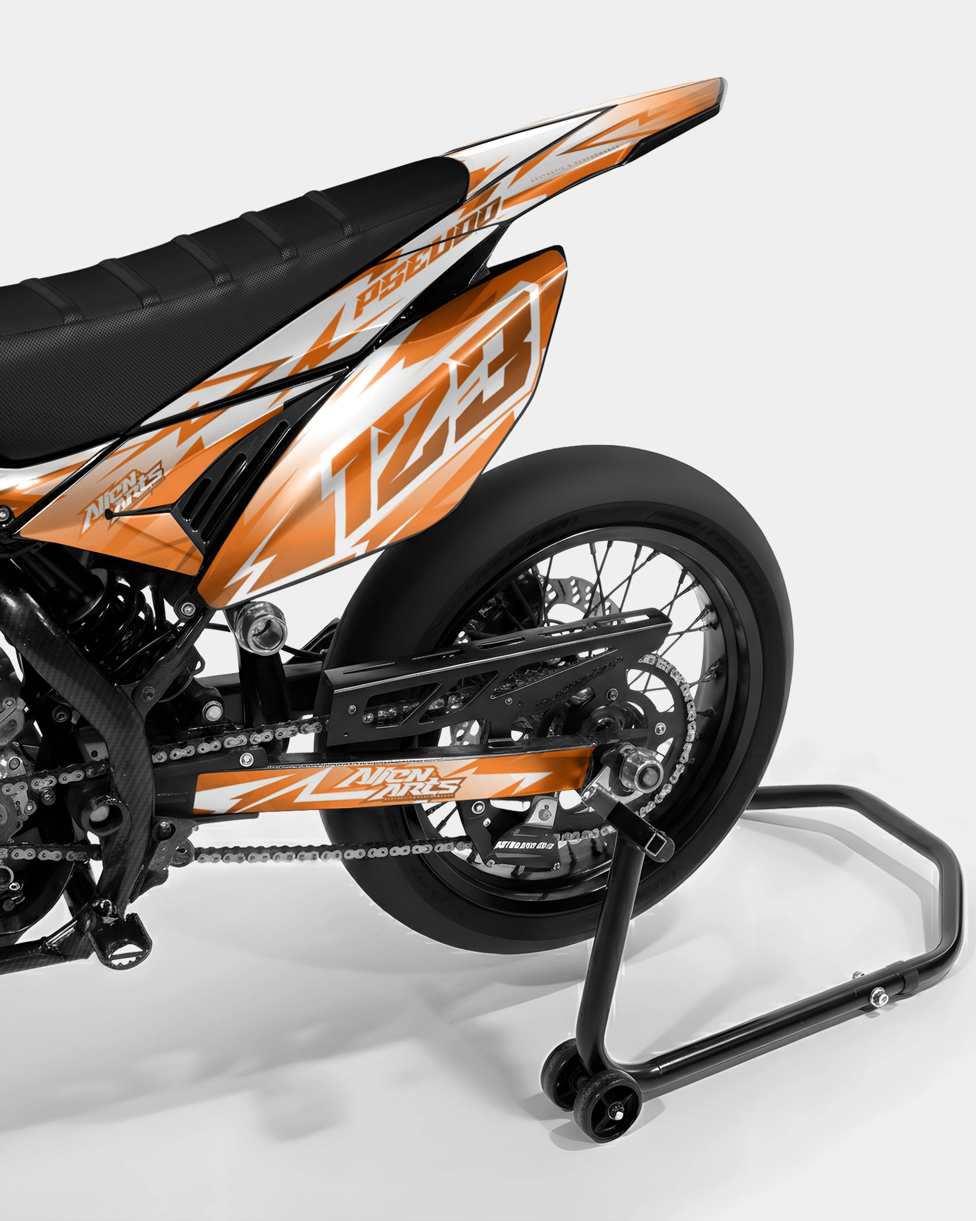 CALYPSO - Kit deco BETA 50cc - Orange - Image 3