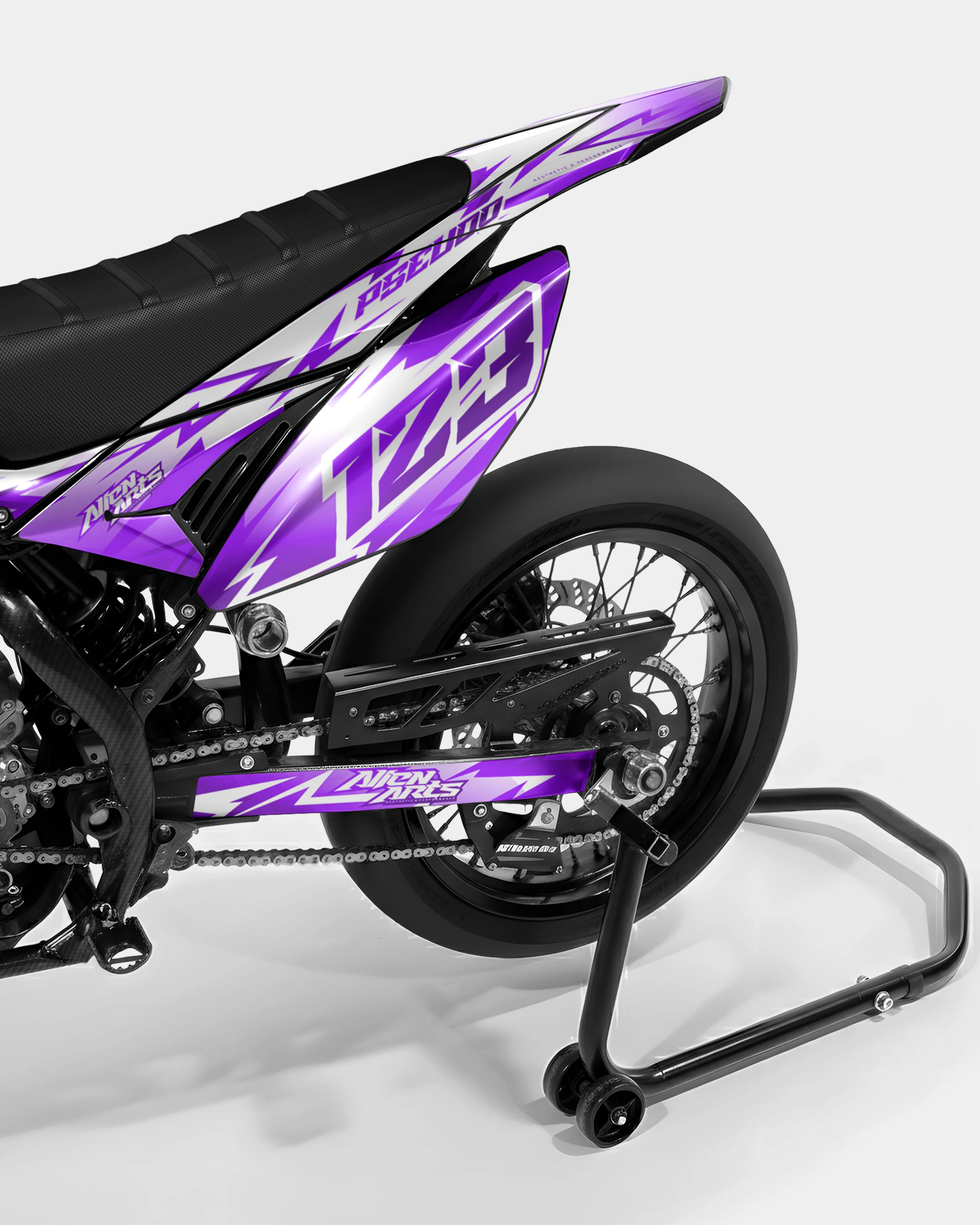CALYPSO - Kit deco BETA 50cc - Violet - Image 3