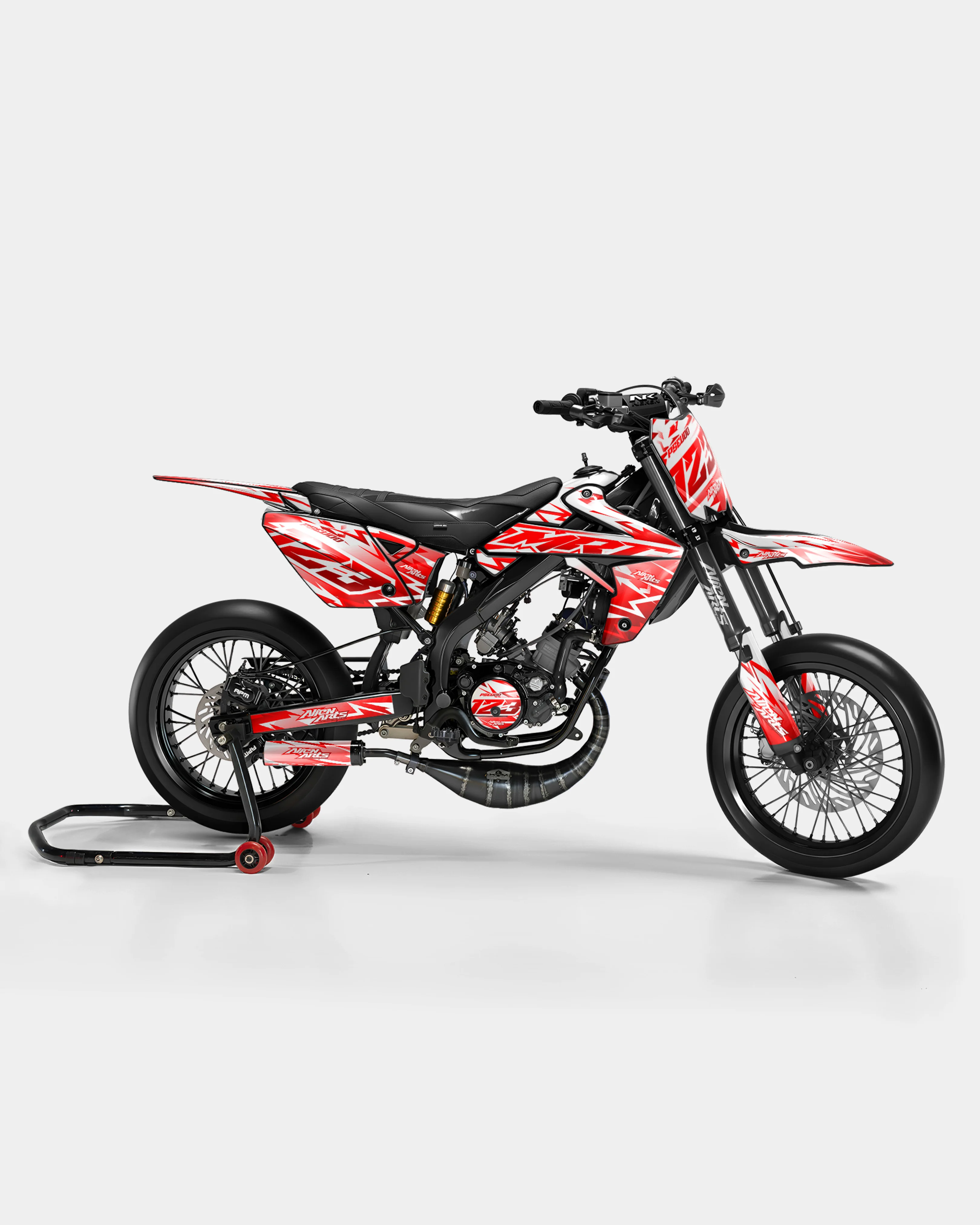 CALYPSO - Kit deco RIEJU 50cc - Rouge