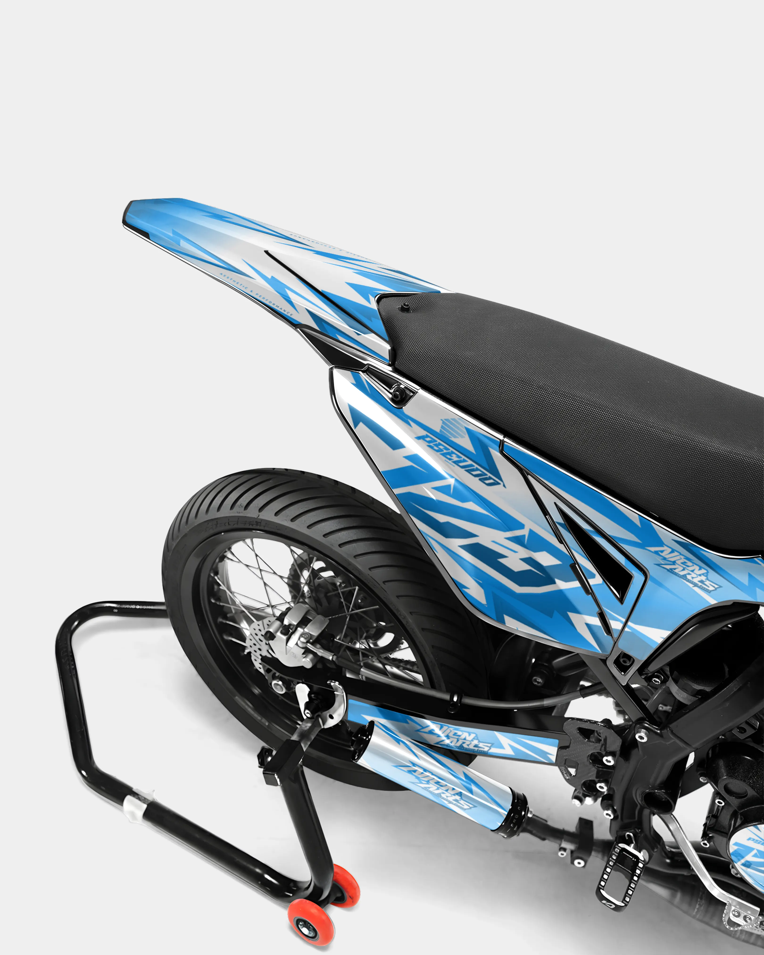 CALYPSO - Kit deco SHERCO 50cc - Bleu - Image 4
