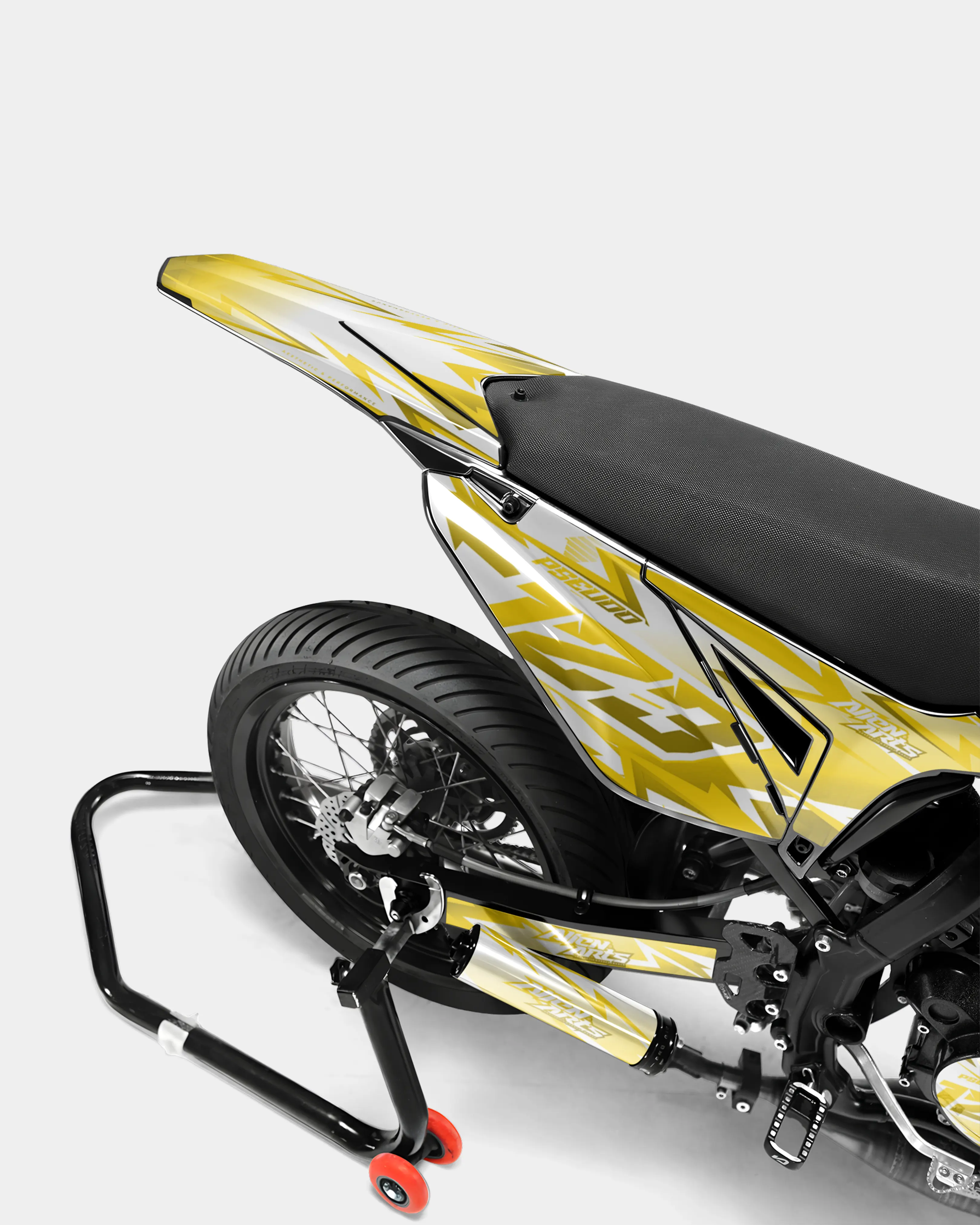 CALYPSO - Kit deco SHERCO 50cc - Jaune foncé - Image 4