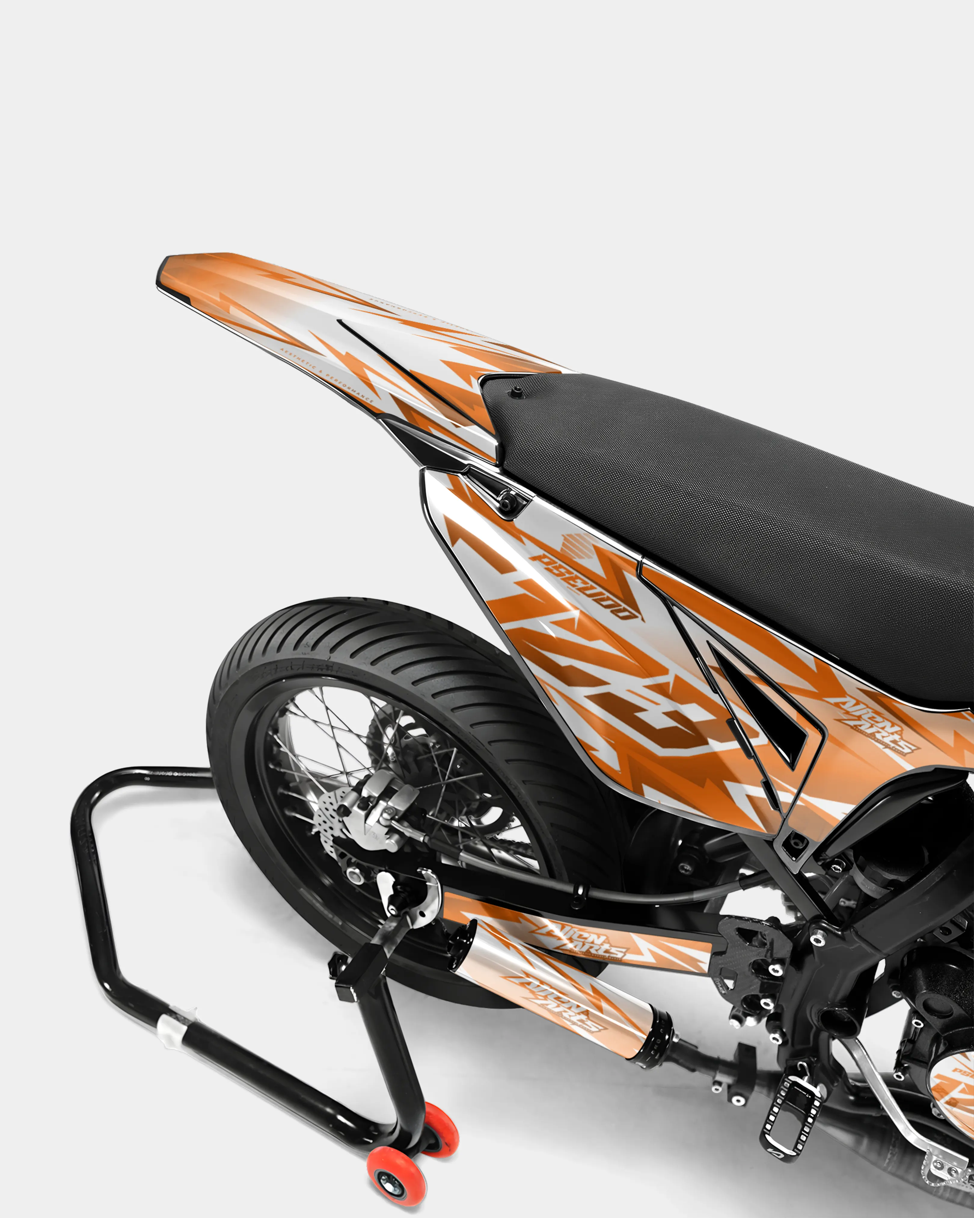 CALYPSO - Kit deco SHERCO 50cc - Orange - Image 4