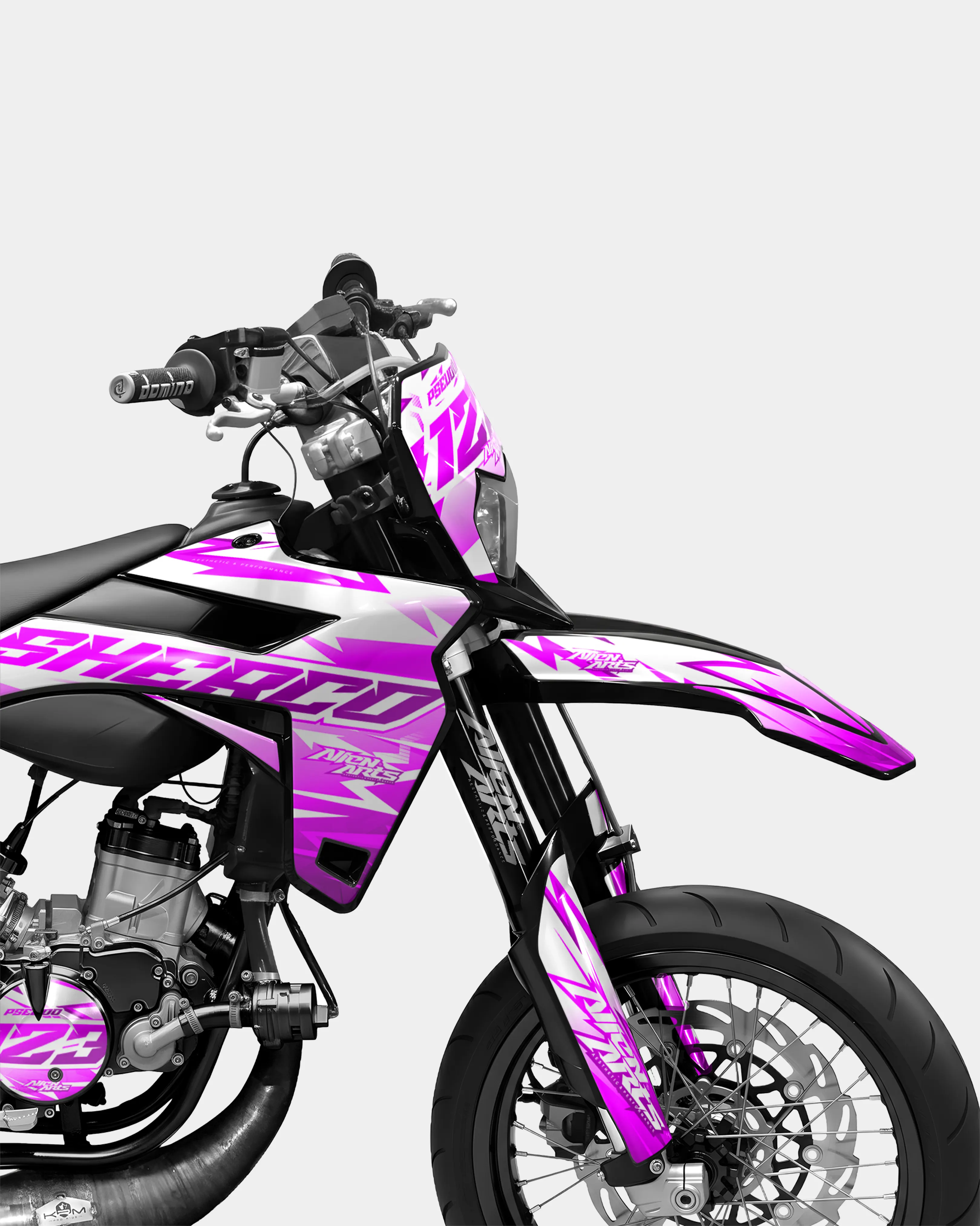 CALYPSO - Kit deco SHERCO 50cc - Rose - Image 3