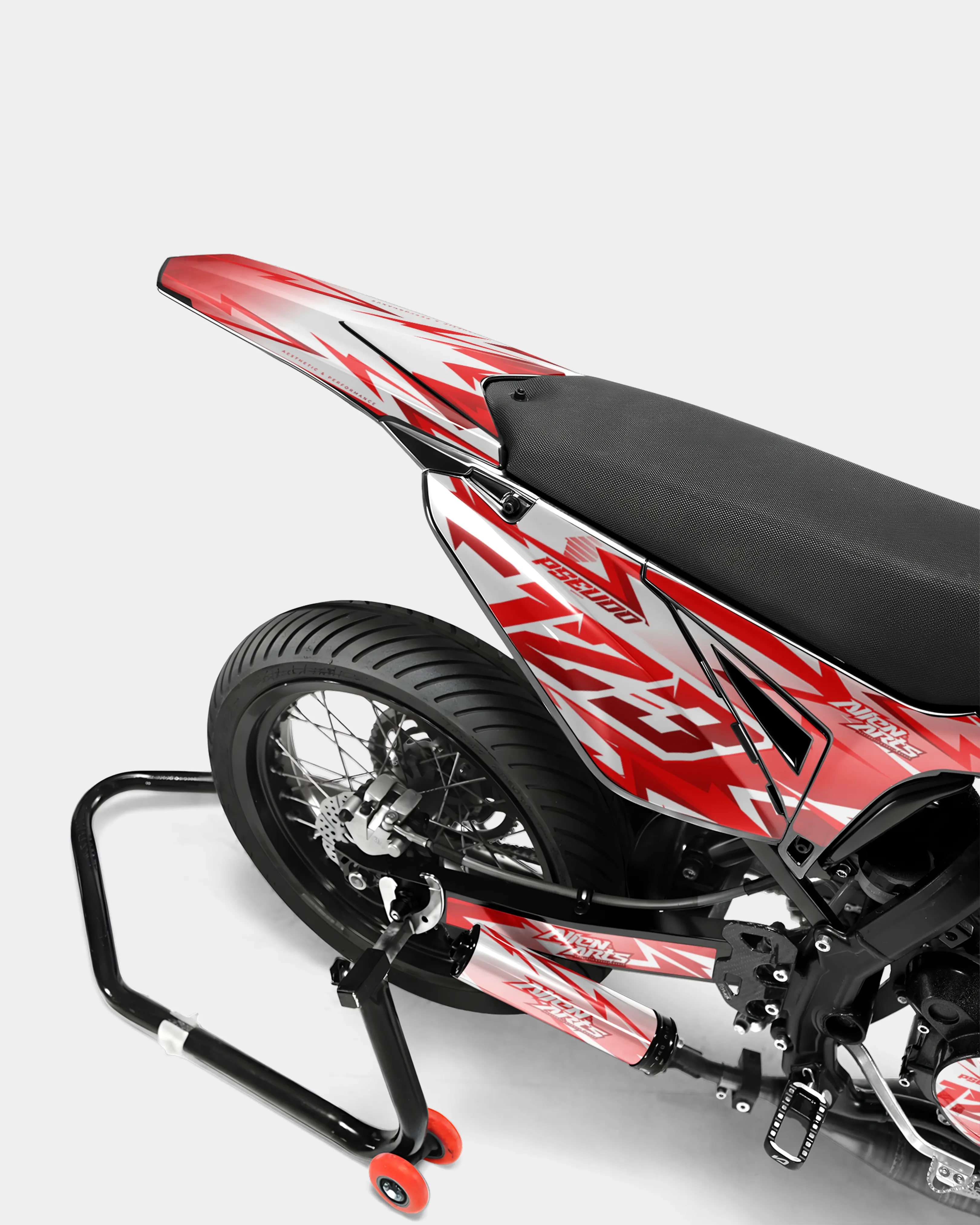 CALYPSO - Kit deco SHERCO 50cc - Rouge - Image 4