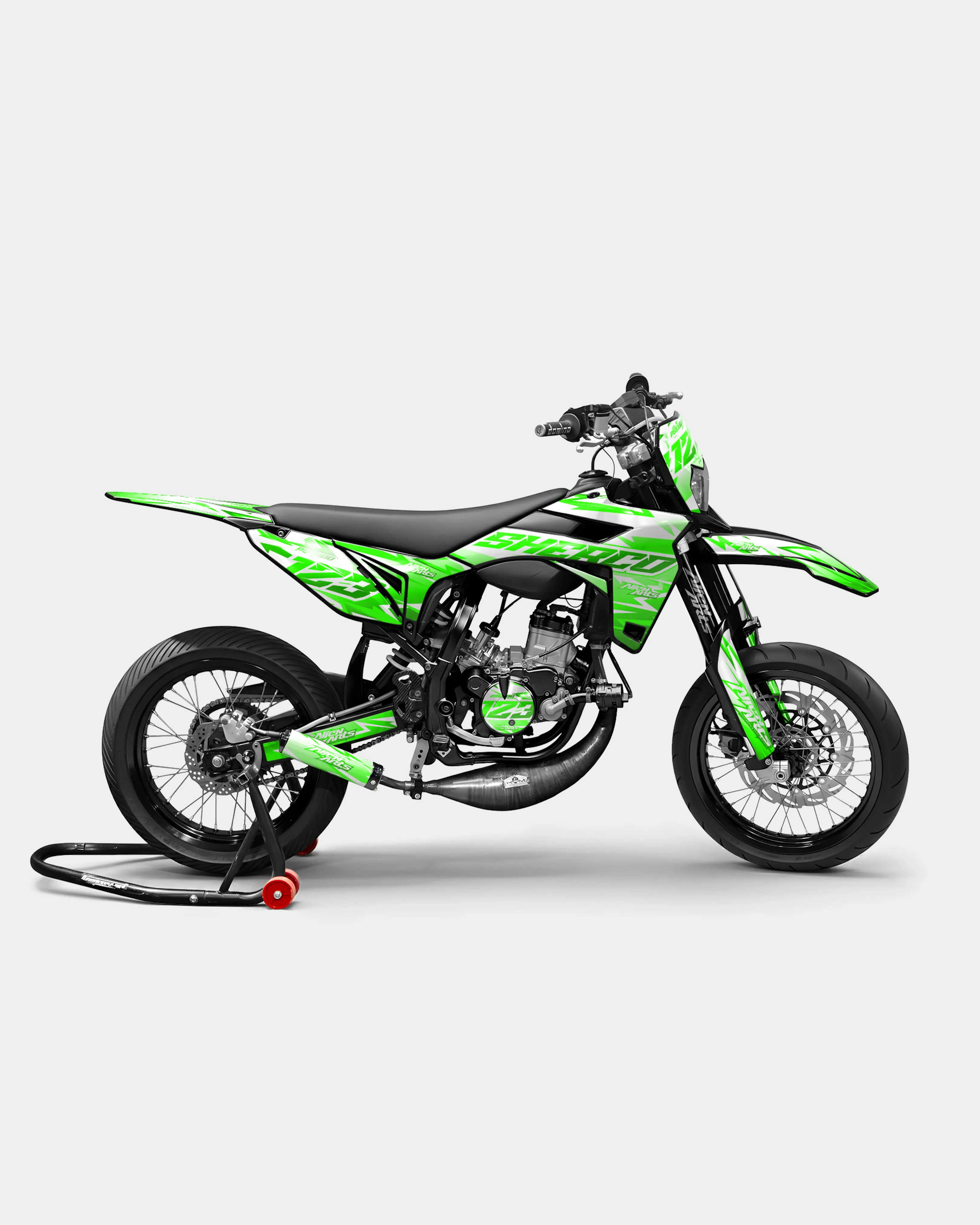 CALYPSO - Kit deco SHERCO 50cc - Vert - Image 4