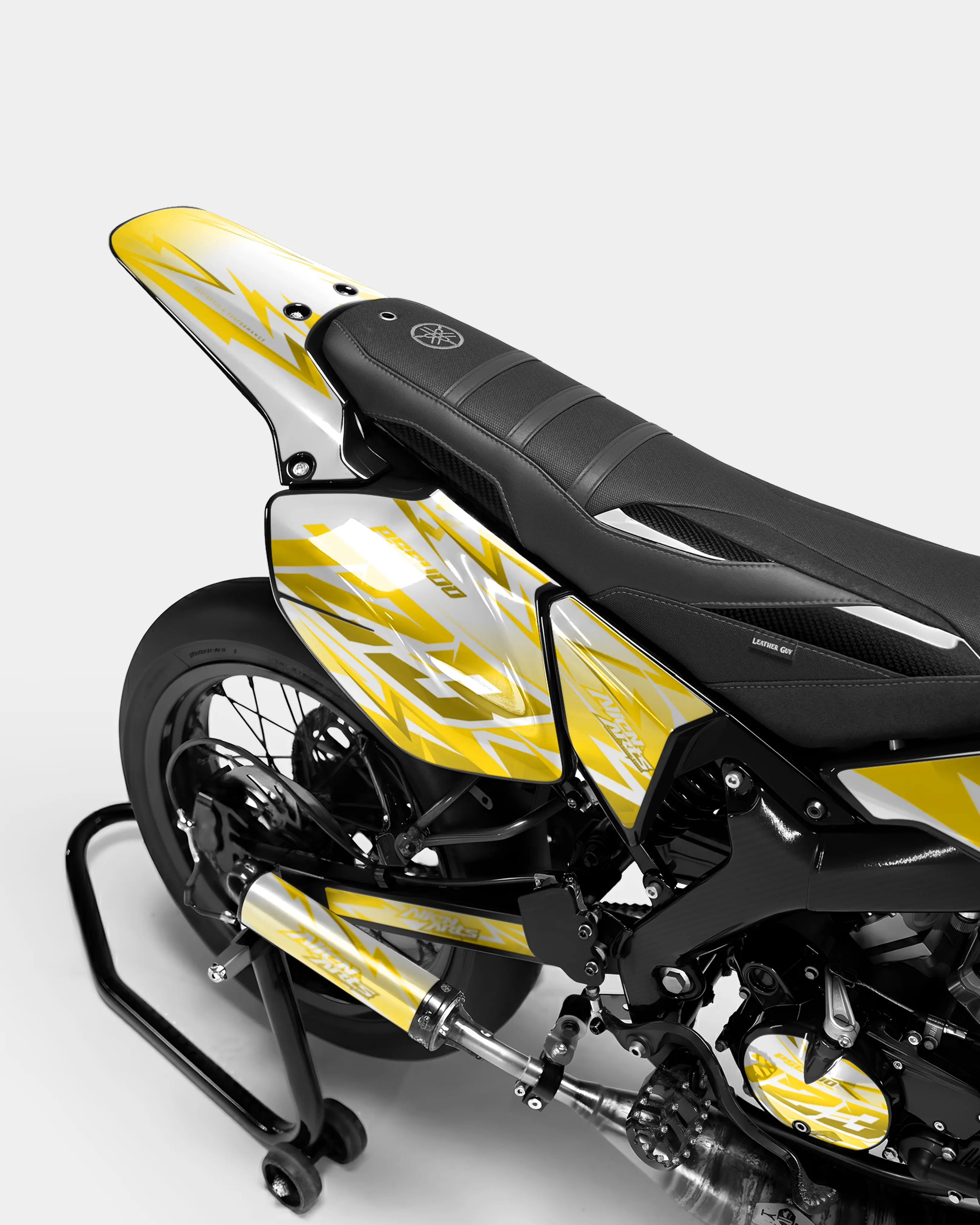 CALYPSO - Kit deco YAMAHA DT 50cc - Jaune foncé - Image 3